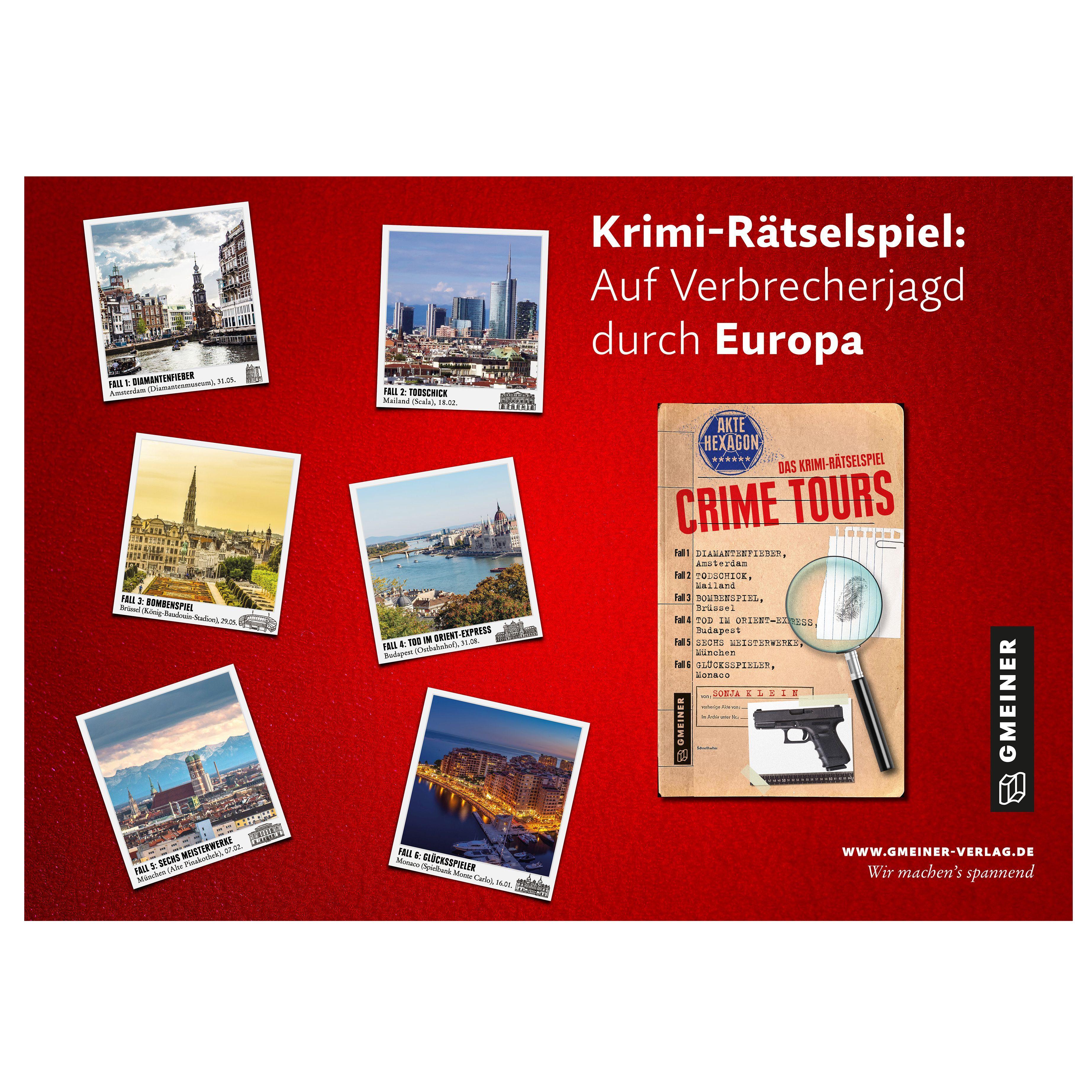 Beispielinhalt (Bild) Crime Tours - Akte Hexagon