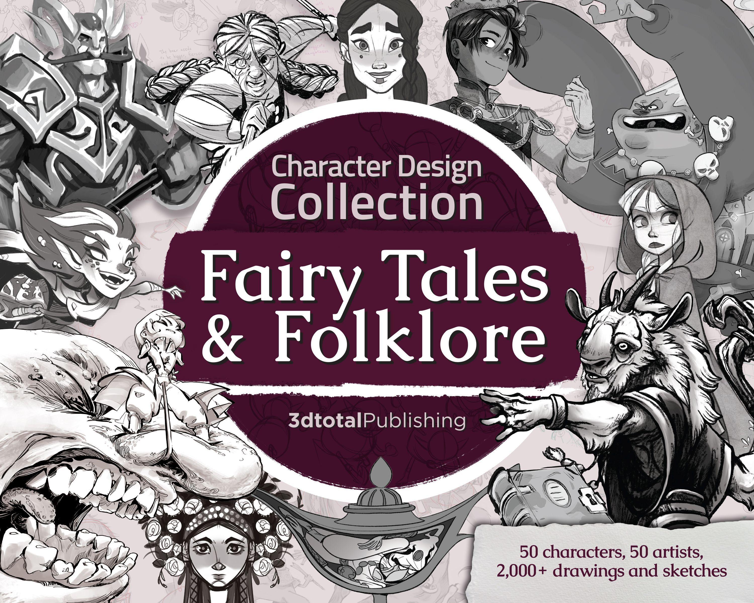 Vorderes Coverbild Character Design Collection: Fairy Tales & Folklore