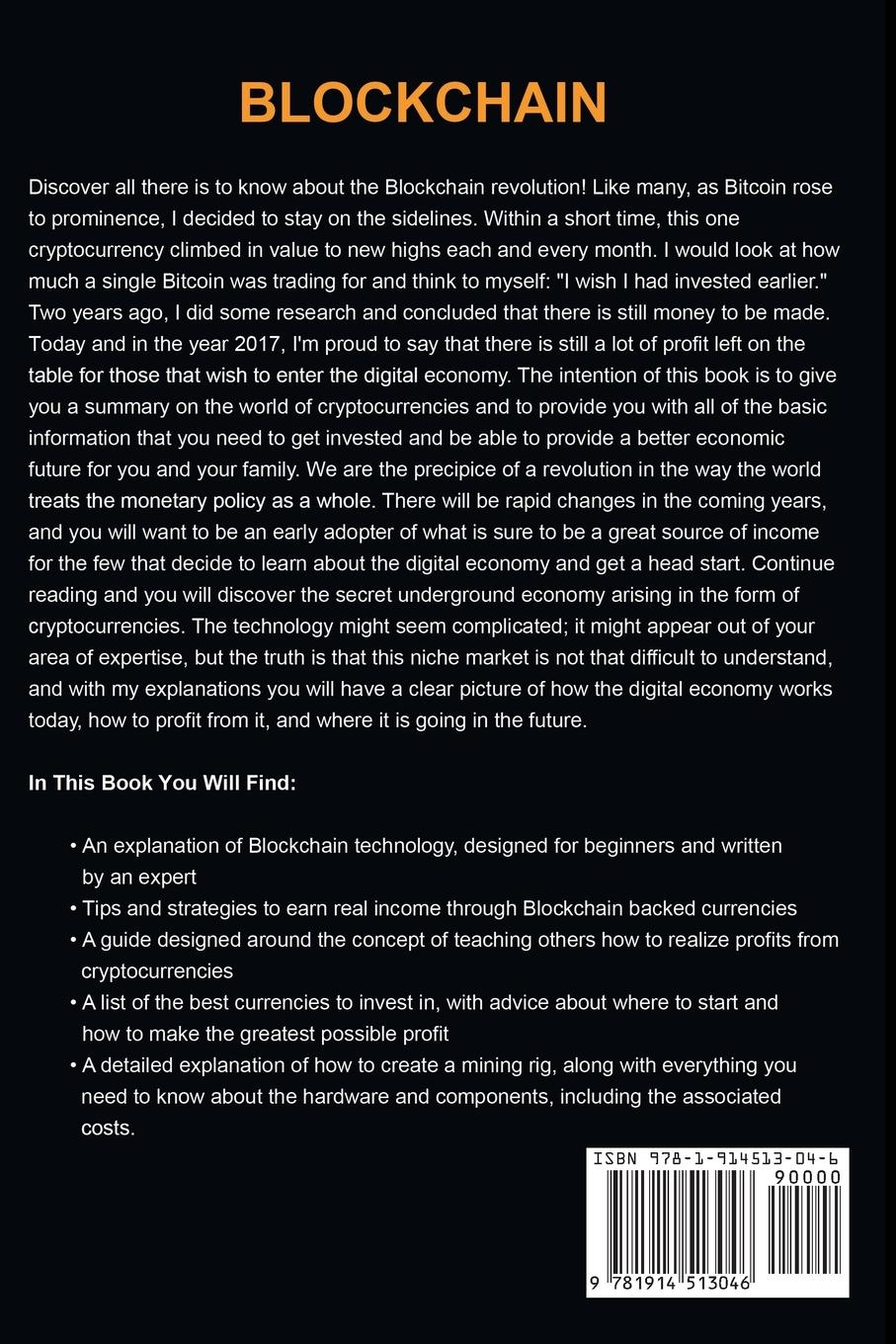 Rückseitencover Blockchain