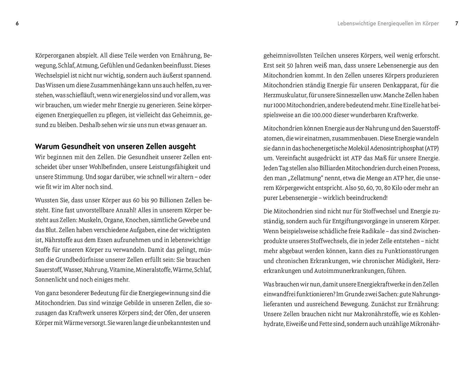 Beispielinhalt (Bild) Energiegeladen statt ausgelaugt