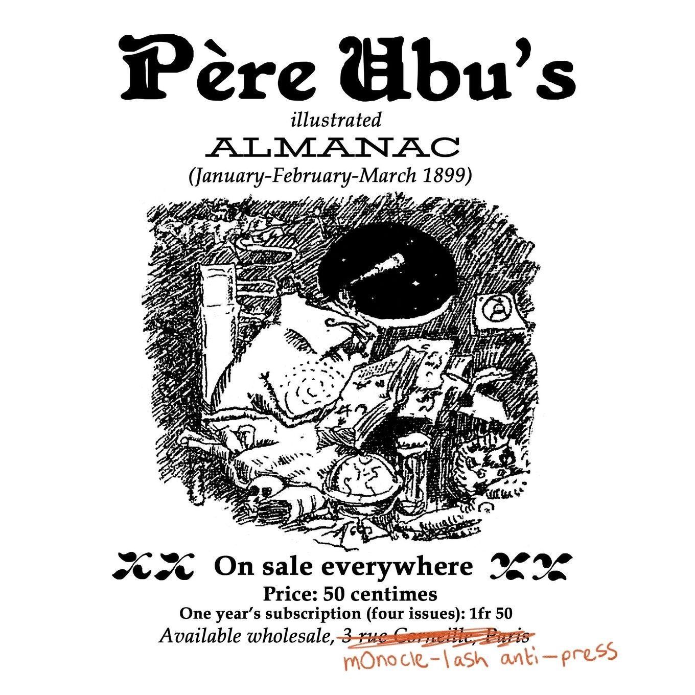 Vorderes Coverbild Père Ubu's Illustrated Almanac