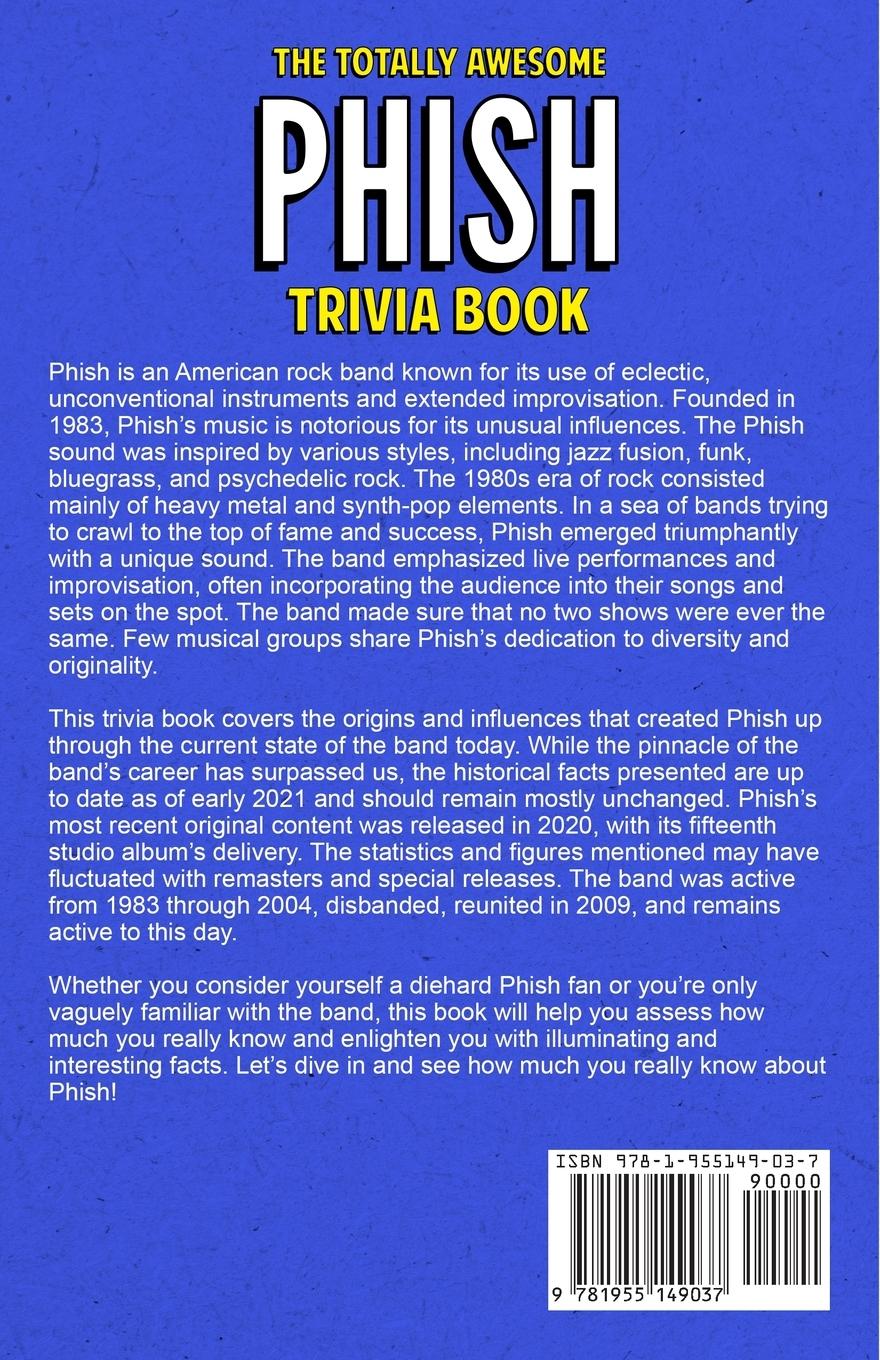 Rückseitencover The Totally Awesome Phish Trivia Book