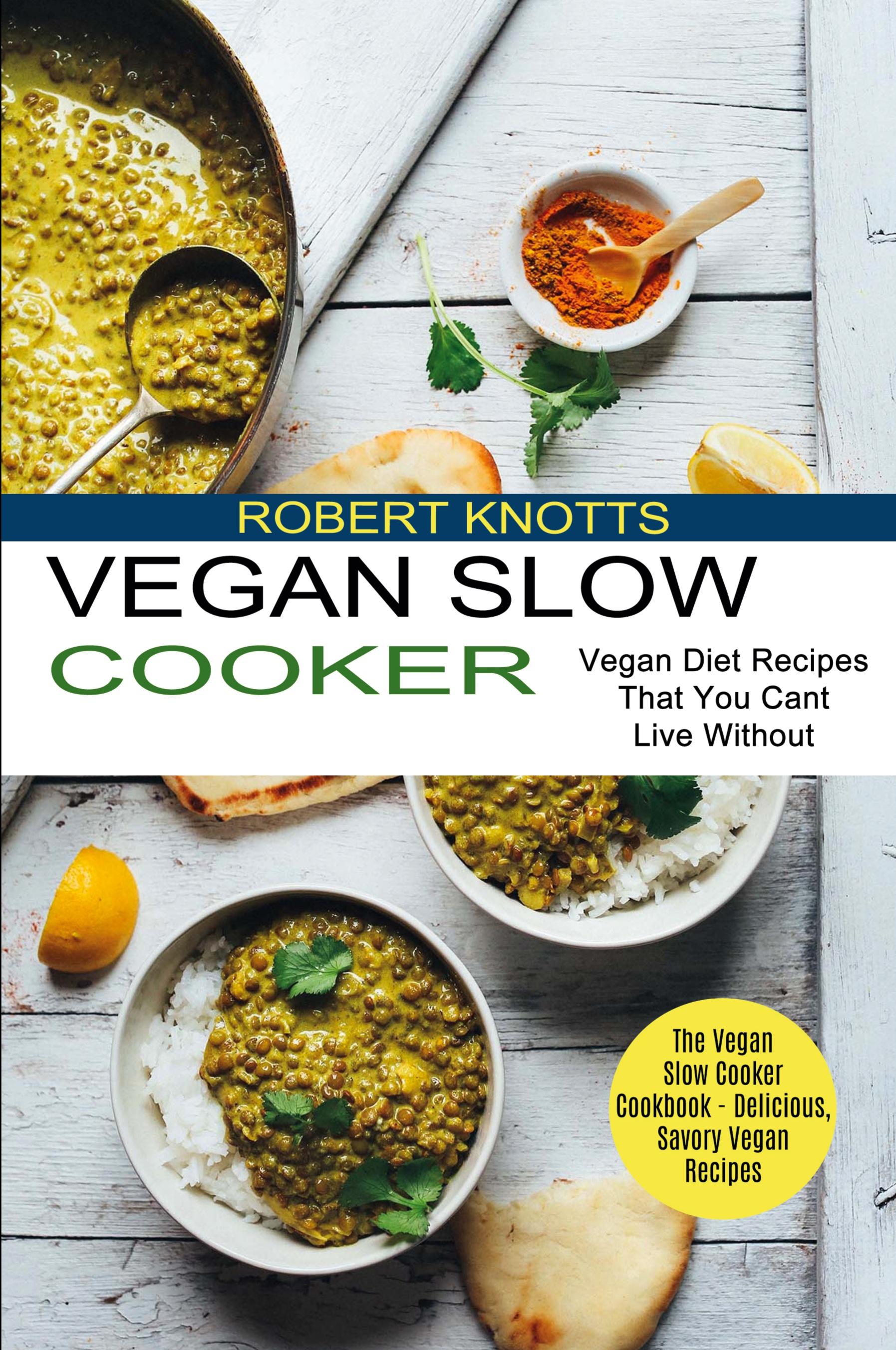 Vorderes Coverbild Vegan Slow Cooker