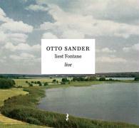 Vorderes Coverbild Otto Sander liest Fontane live. CD