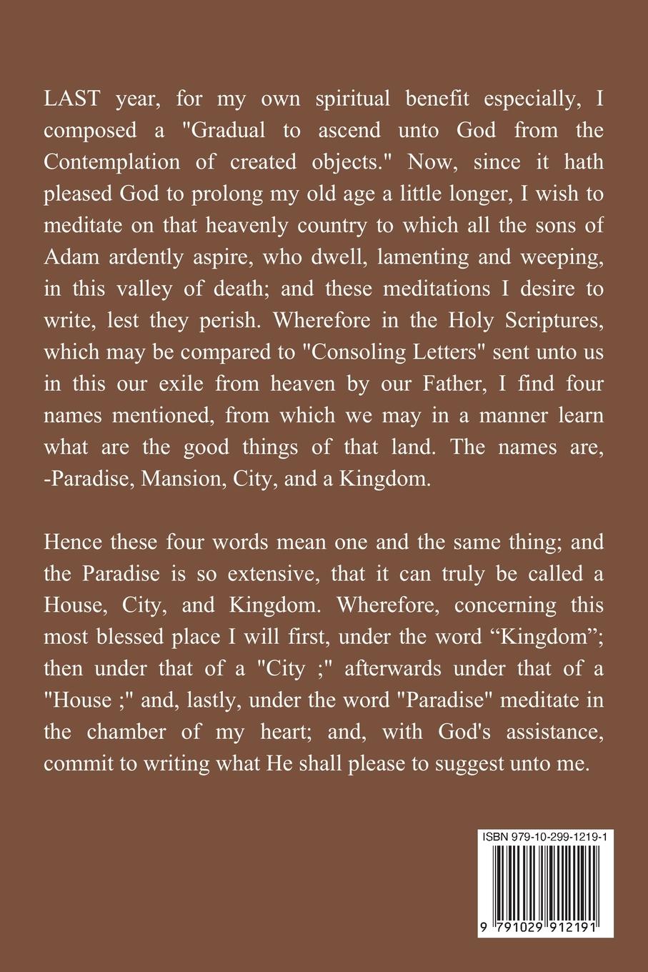 Rückseitencover The Eternal Happiness of the Saints (Annotated)