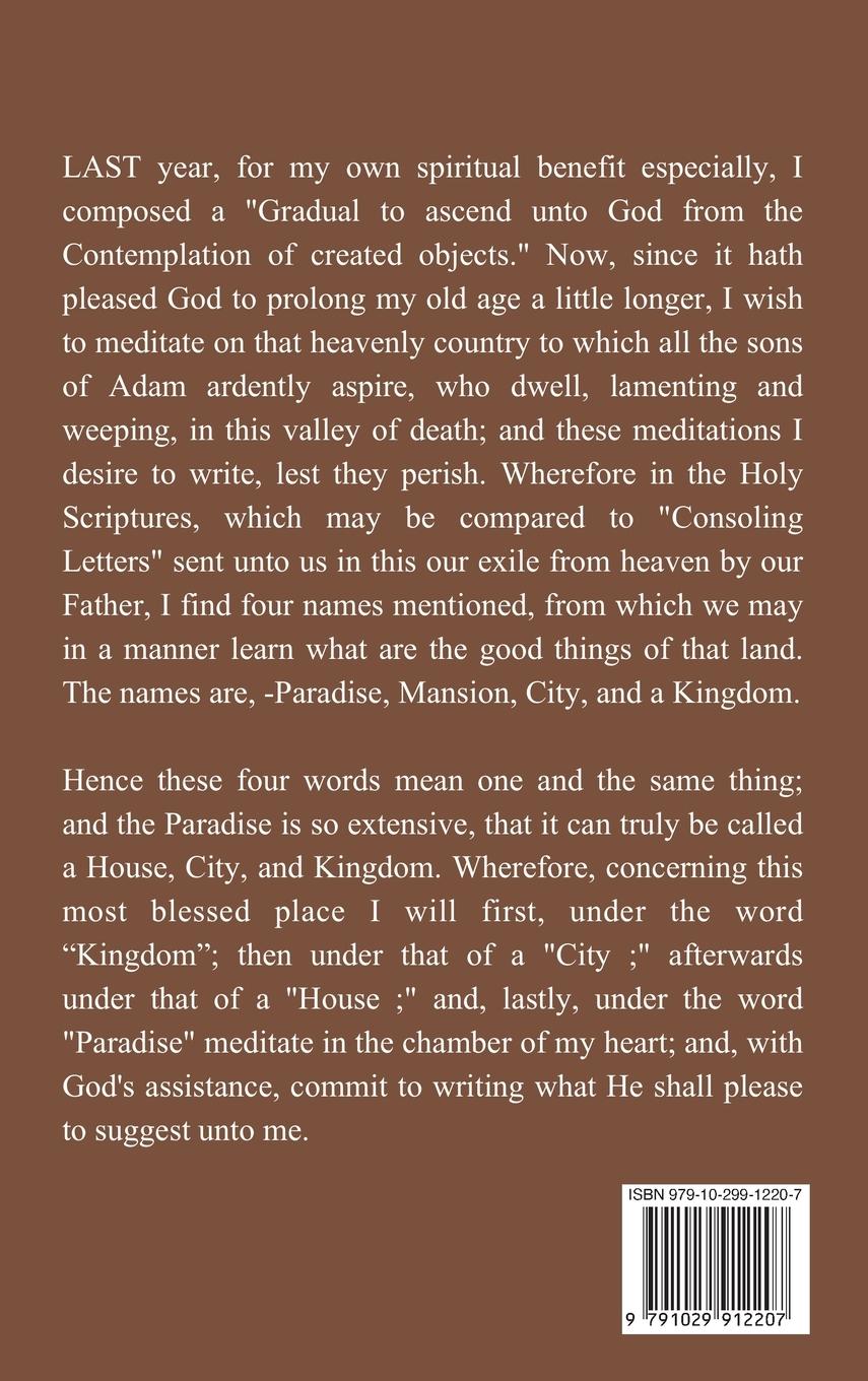 Rückseitencover The Eternal Happiness of the Saints (Annotated)