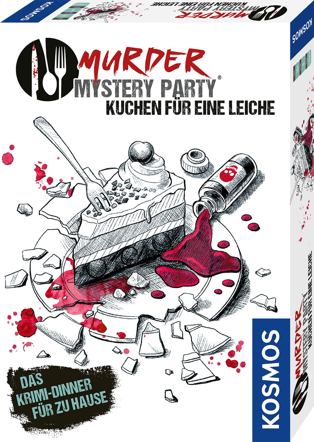 Vorderes Coverbild Murder Mystery Party - Kuchen für eine Leiche