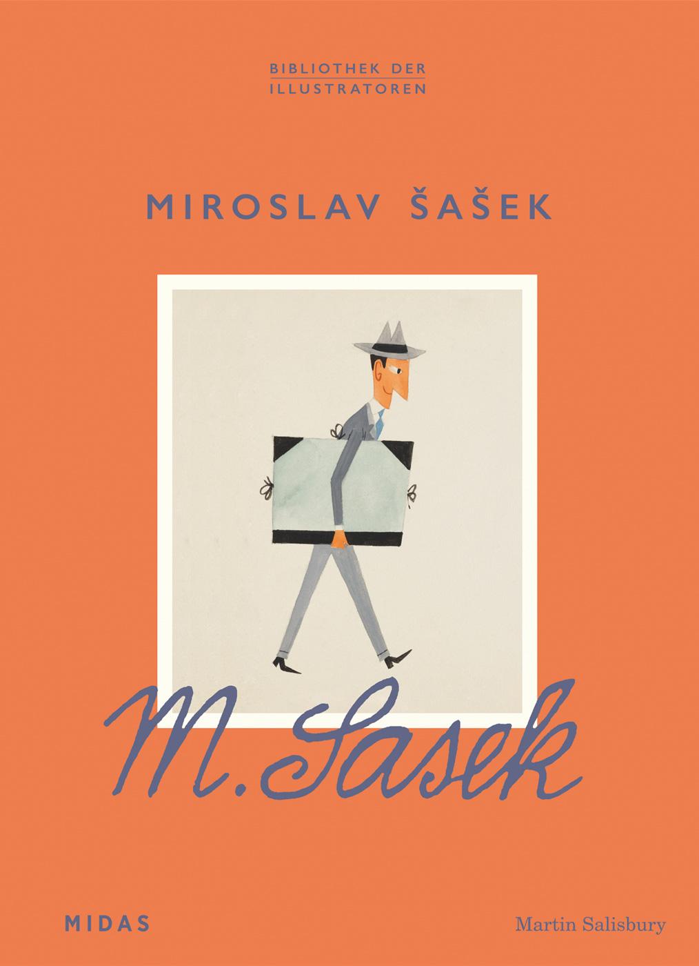 Vorderes Coverbild Miroslav Sasek - Zeichner der Welt (Bibliothek der Illustratoren)