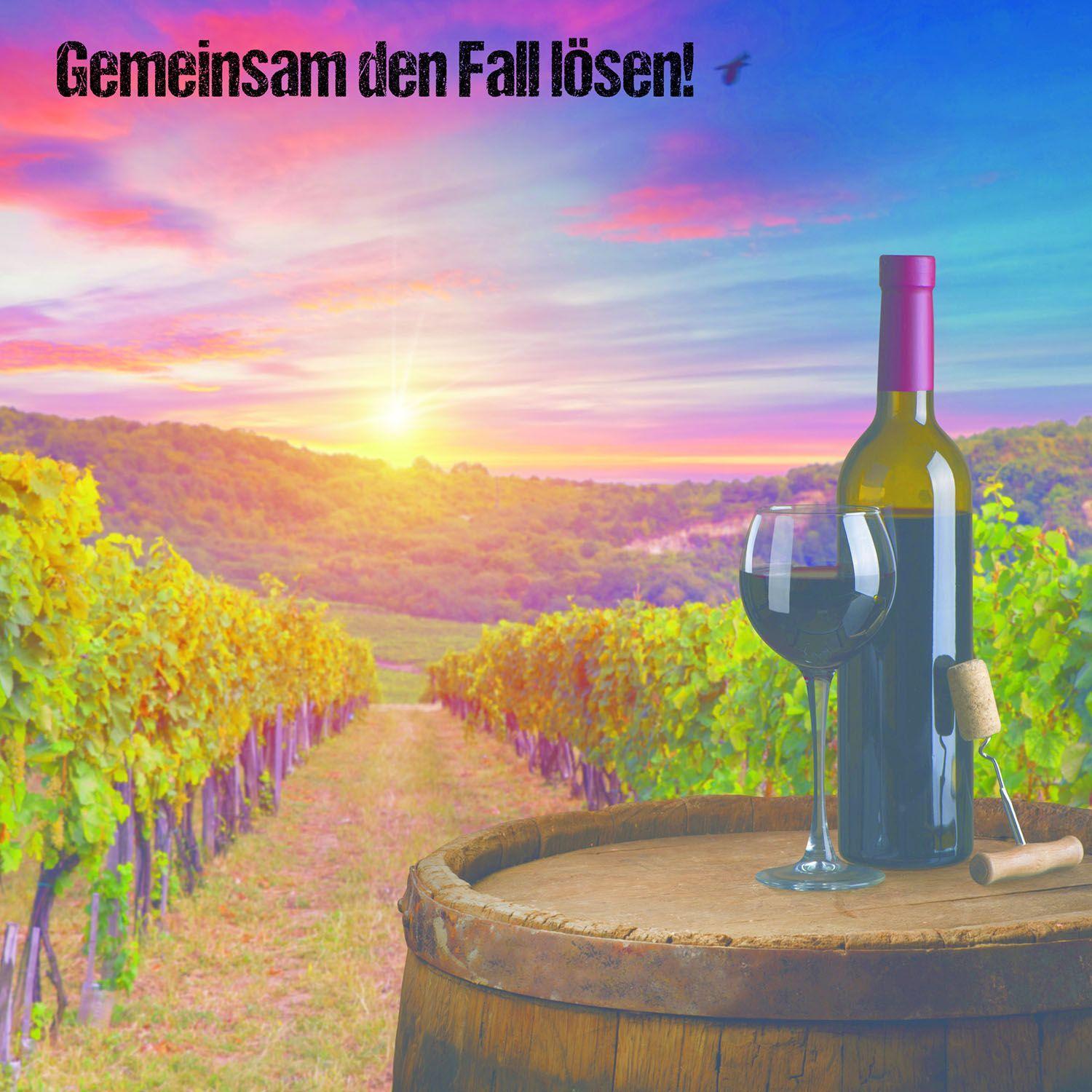 Beispielinhalt (Bild) Murder Mystery Case File - Der Tote im Weinkeller