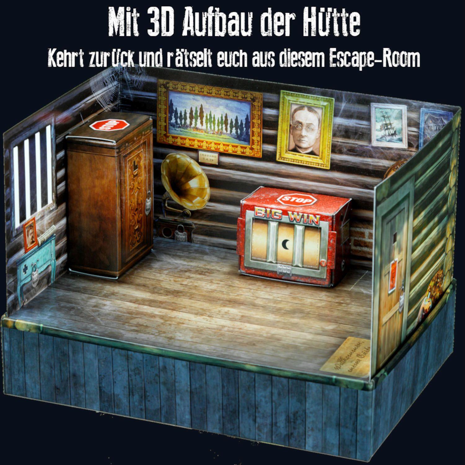 Beispielinhalt (Bild) EXIT® - Das Spiel: Die Rückkehr in die verlassene Hütte