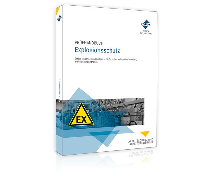 Vorderes Coverbild Prüfhandbuch Explosionsschutz