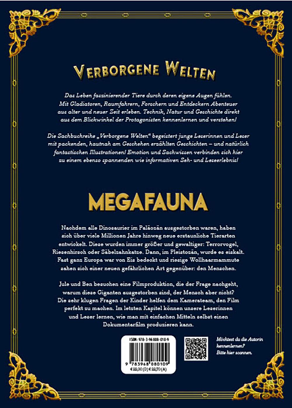 Rückseitencover Verborgene Welt der Megafauna