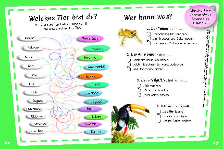 Beispielinhalt (Bild) Bunter Regenwald