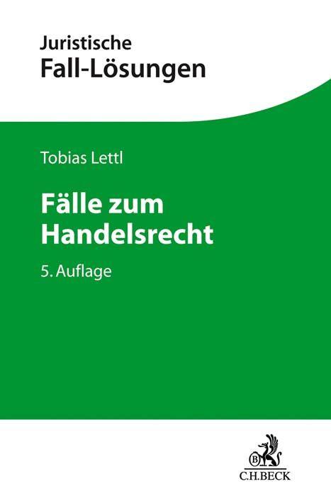 Vorderes Coverbild Fälle zum Handelsrecht
