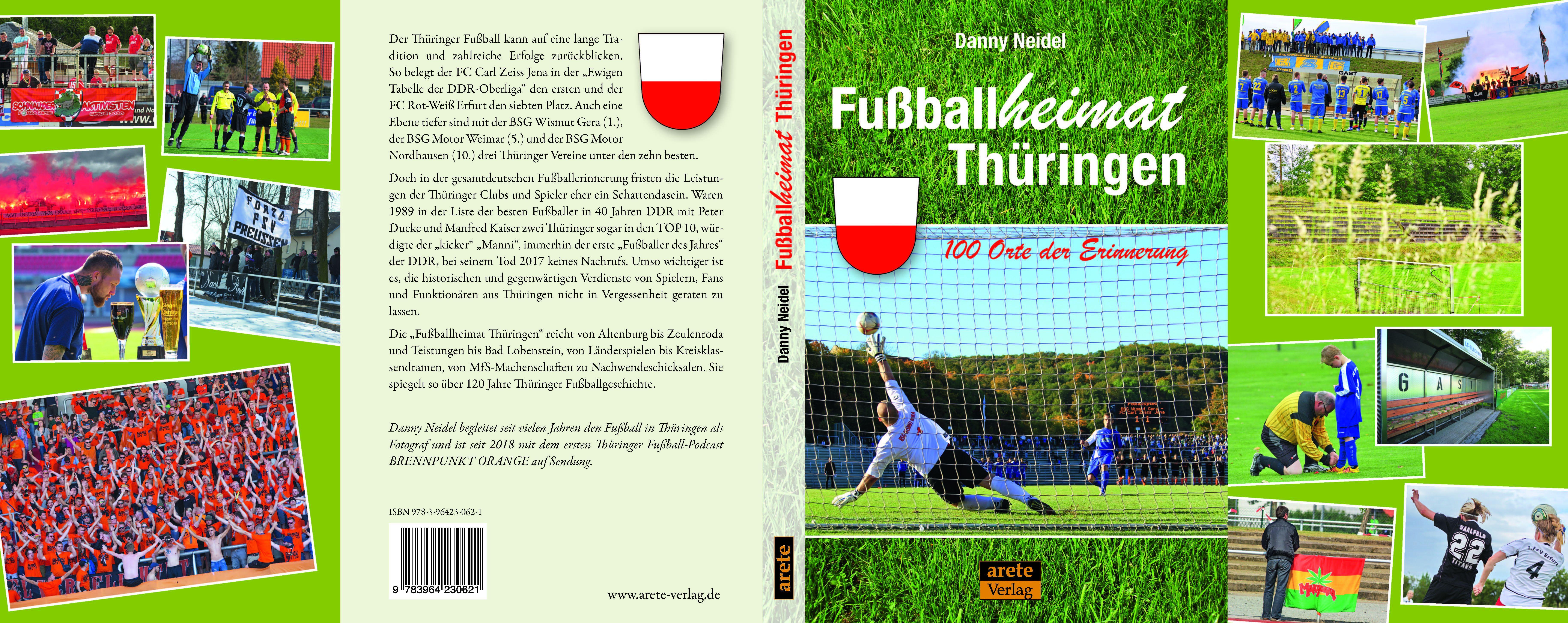 Rückseitencover Fußballheimat Thüringen