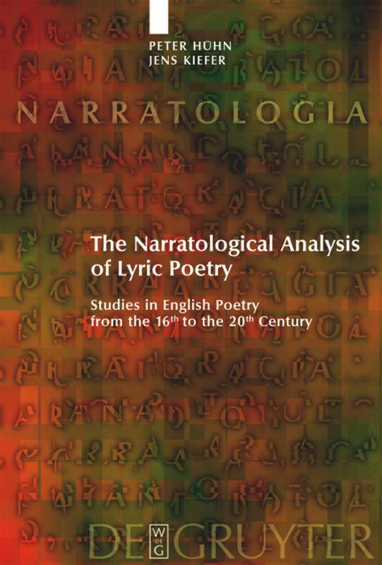 Vorderes Coverbild The Narratological Analysis of Lyric Poetry