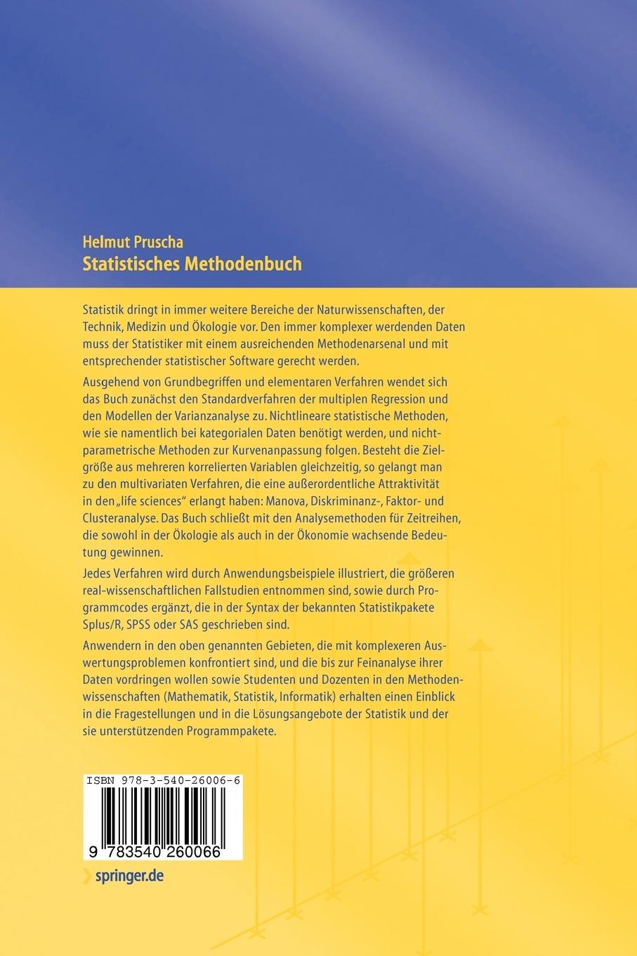 Rückseitencover Statistisches Methodenbuch