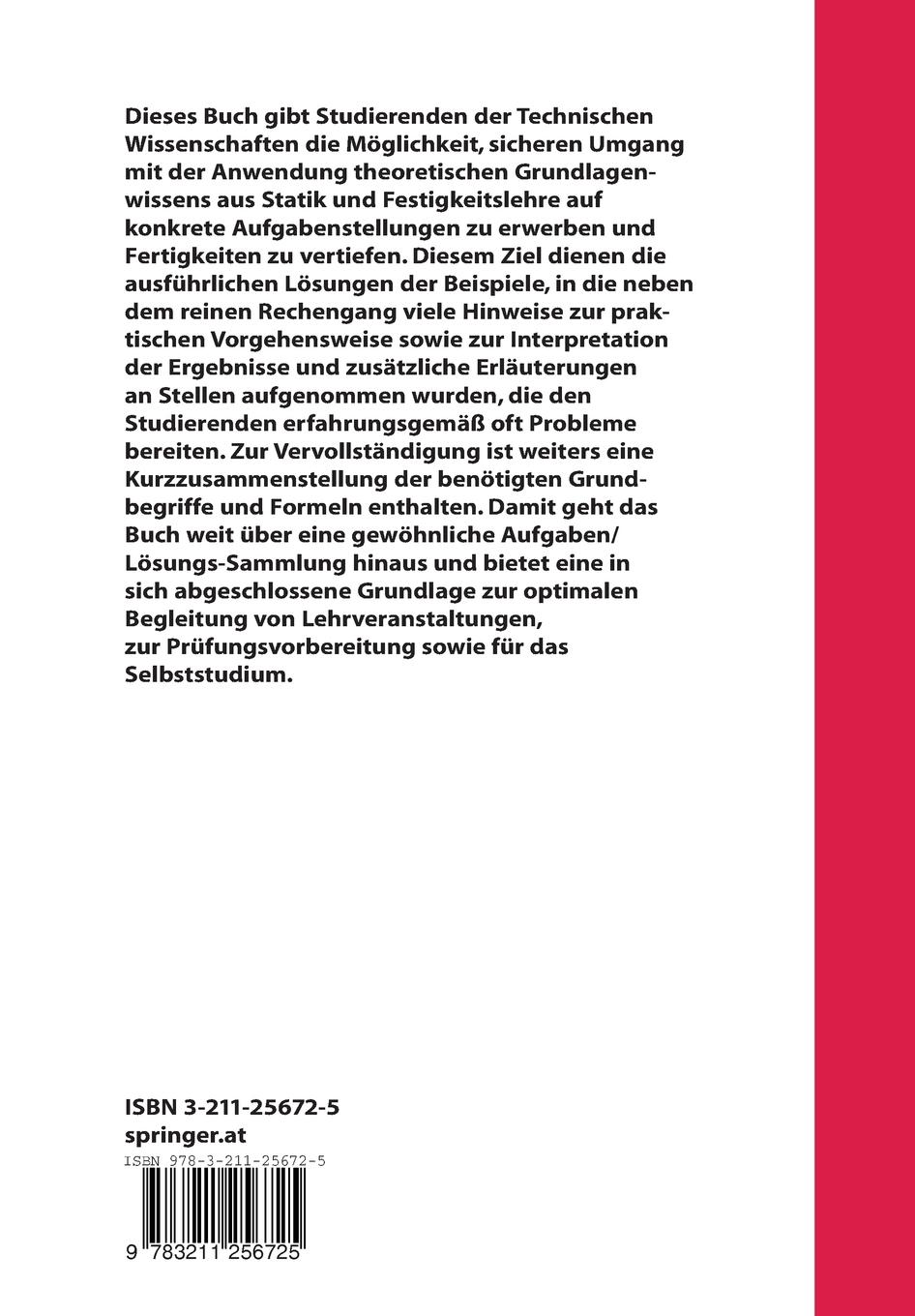 Rückseitencover Angewandte Mechanik