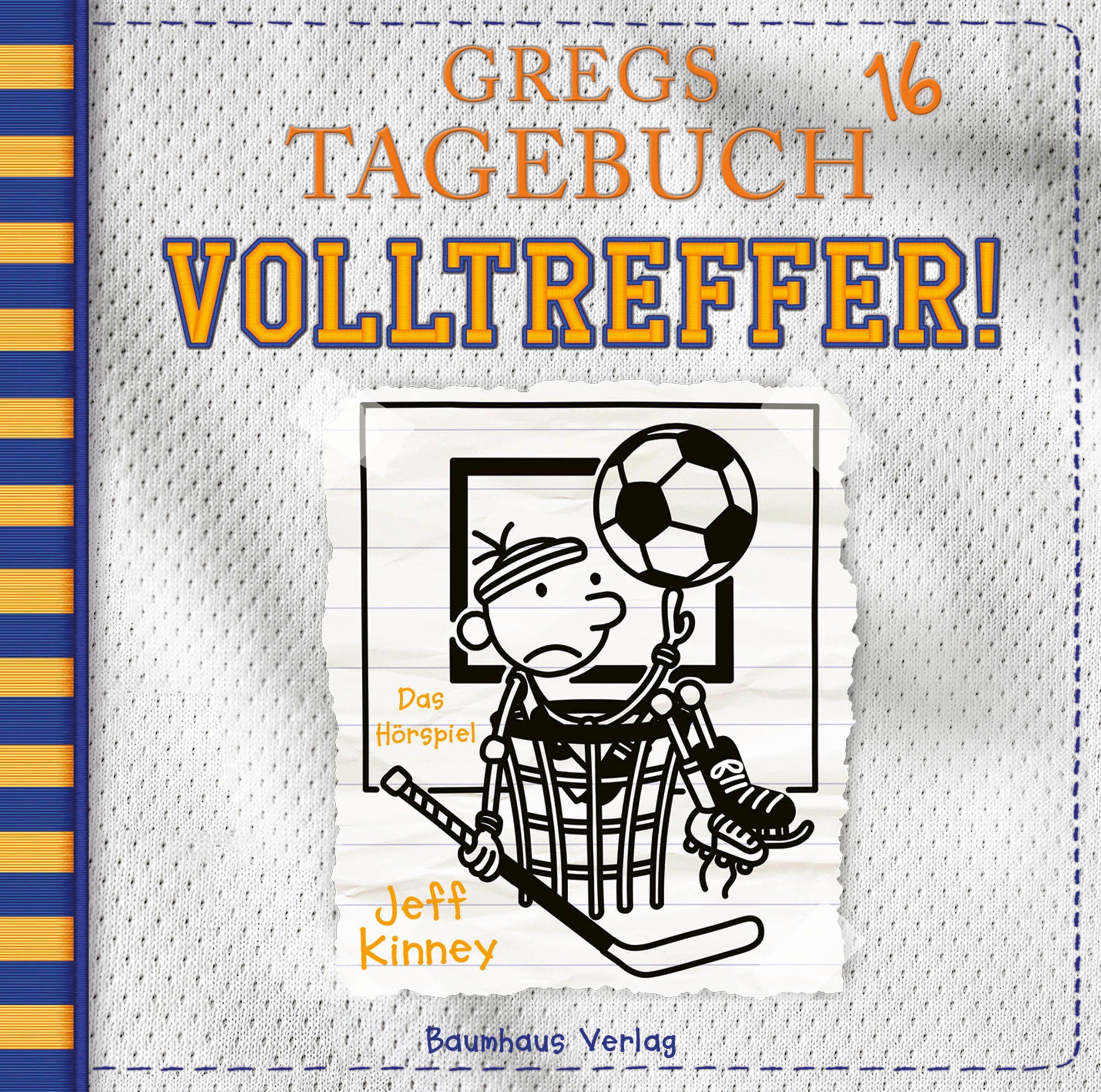 Vorderes Coverbild Gregs Tagebuch 16 - Volltreffer!