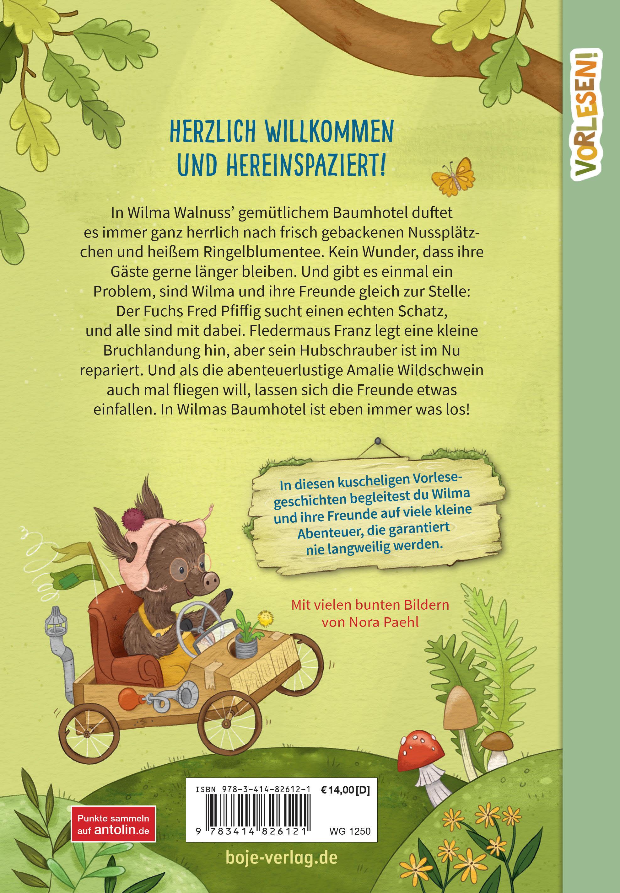 Beispielinhalt (Bild) Wilma Walnuss und das kleine Baumhotel