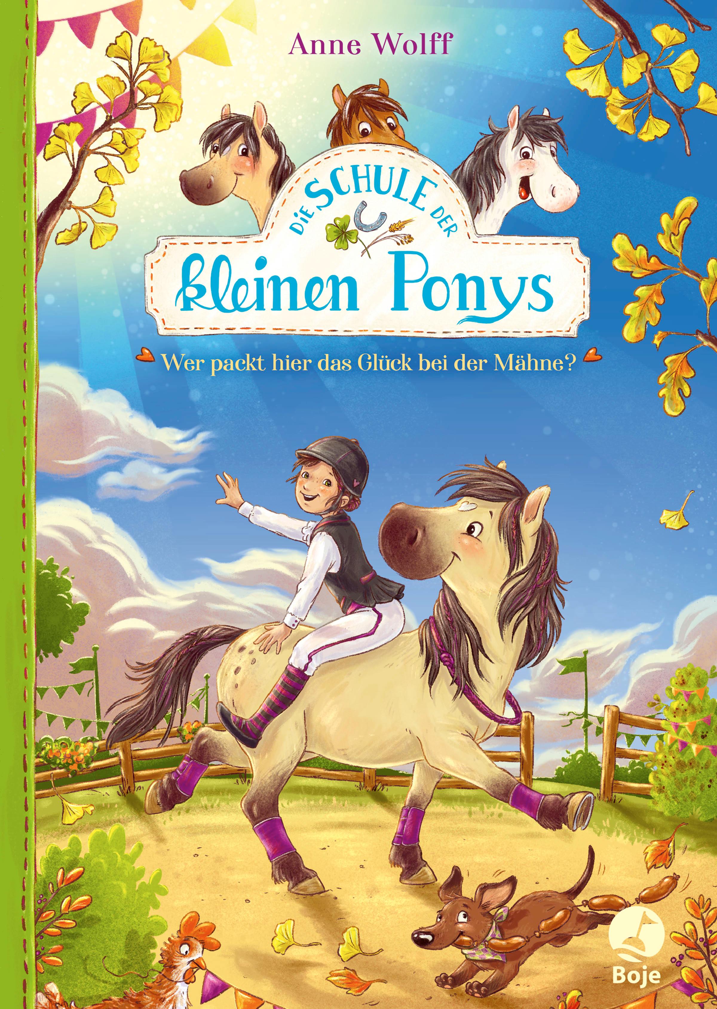 Vorderes Coverbild Die Schule der kleinen Ponys