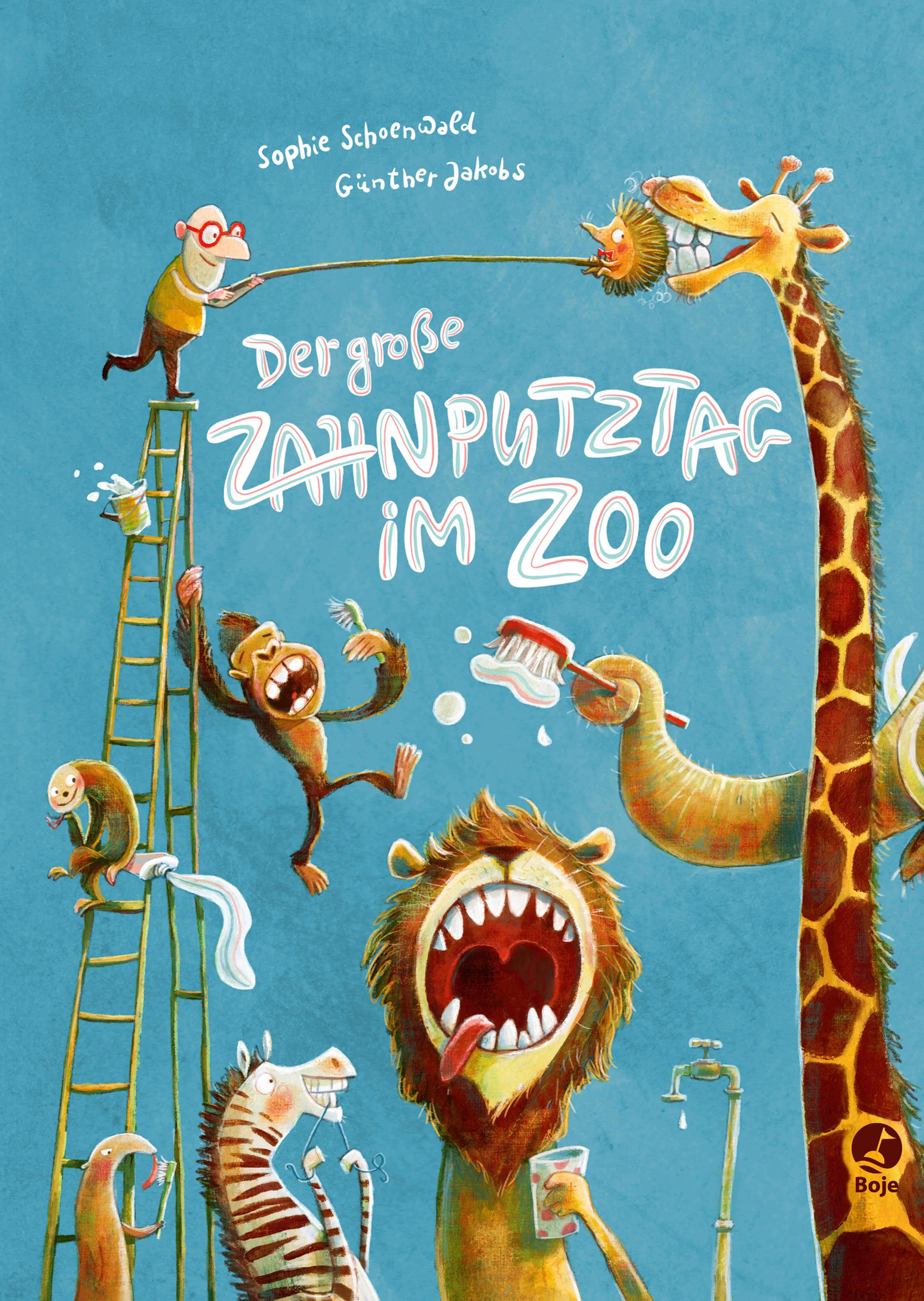 Vorderes Coverbild Der große Zahnputztag im Zoo (Mini-Ausgabe)