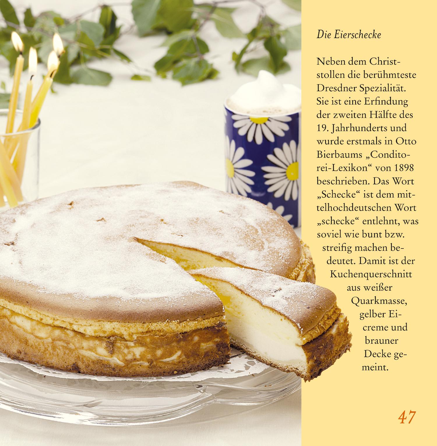 Beispielinhalt (Bild) Sächsisches Spezialitäten-Backbuch
