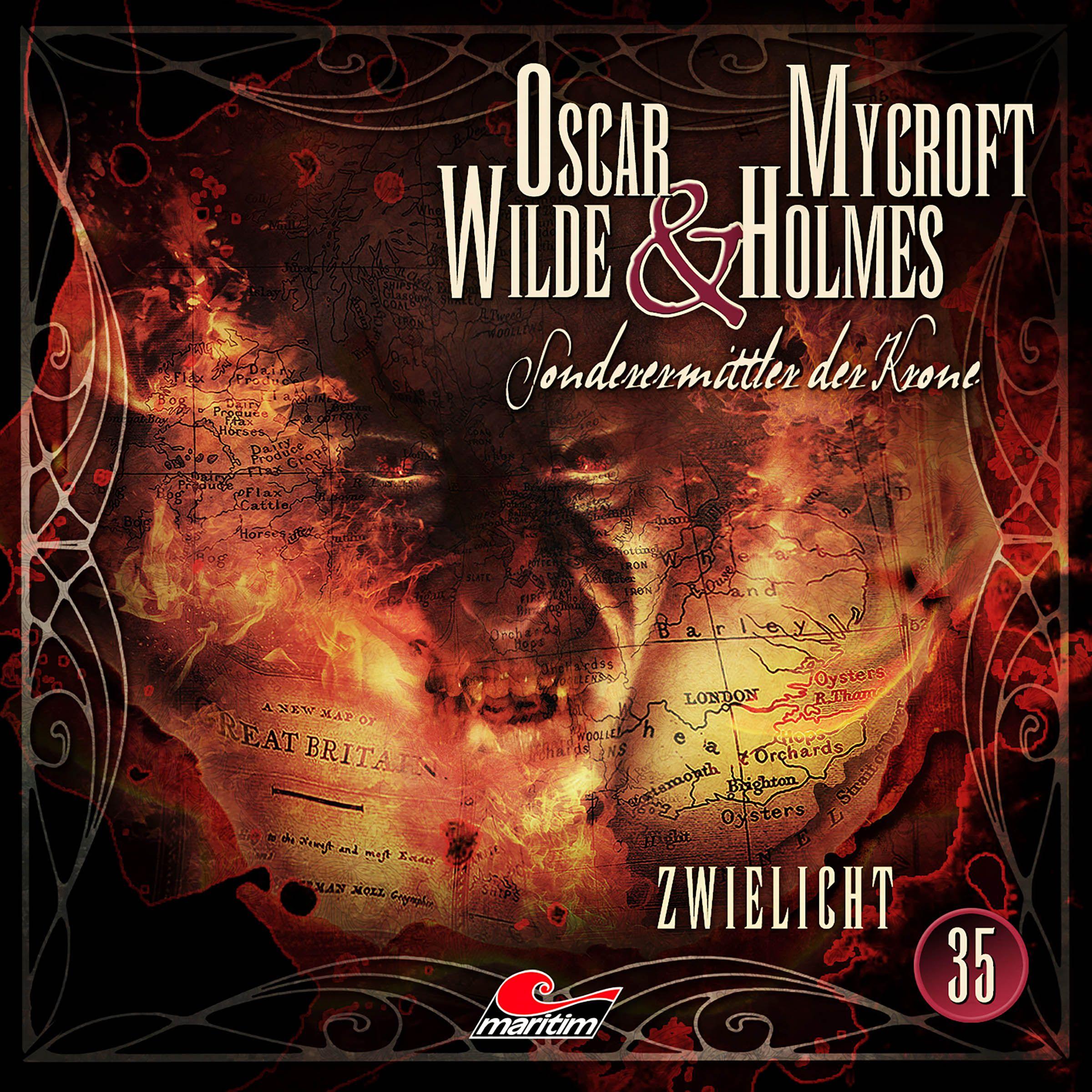 Vorderes Coverbild Oscar Wilde & Mycroft Holmes - Folge 35