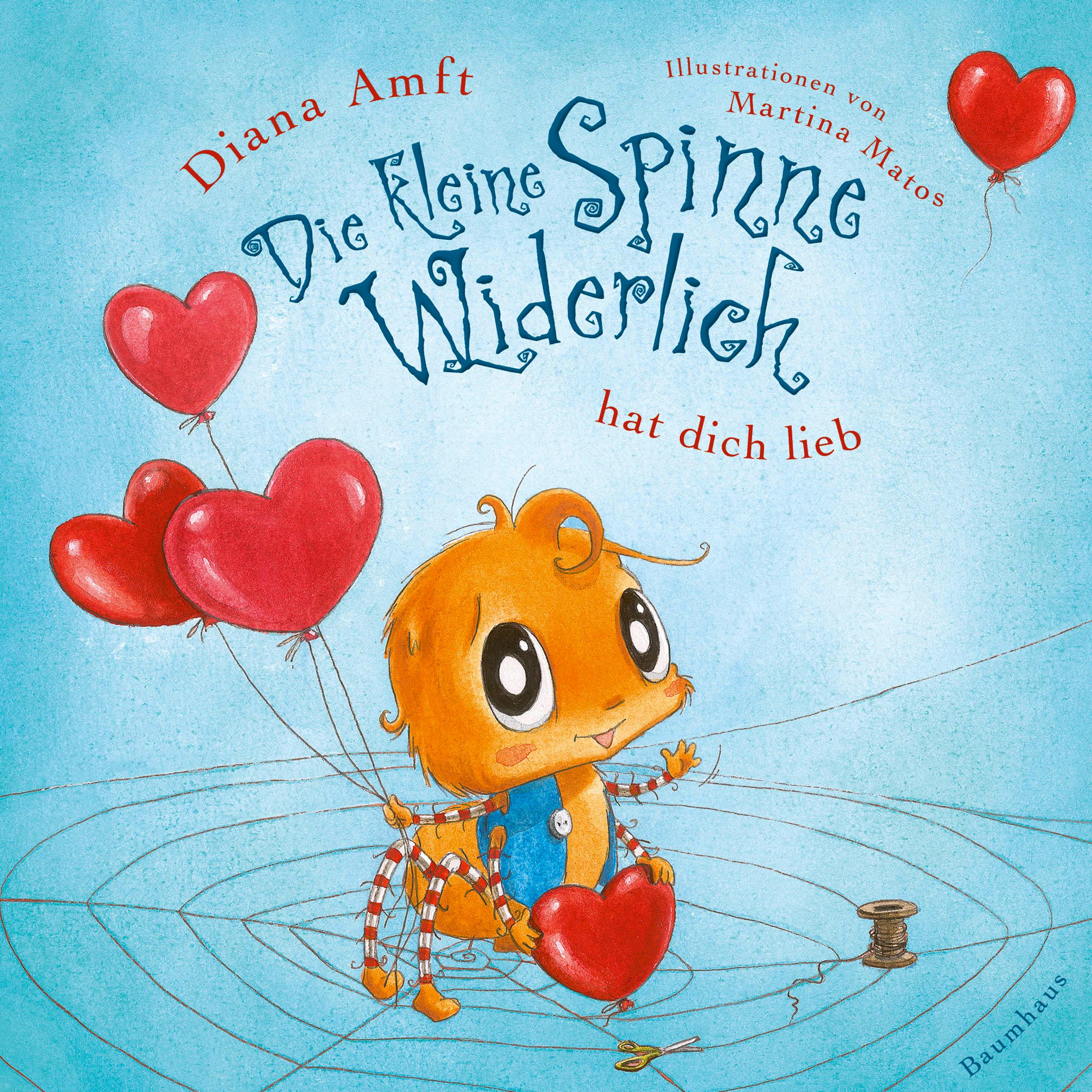 Vorderes Coverbild Die kleine Spinne Widerlich hat dich lieb (Pappbilderbuch)