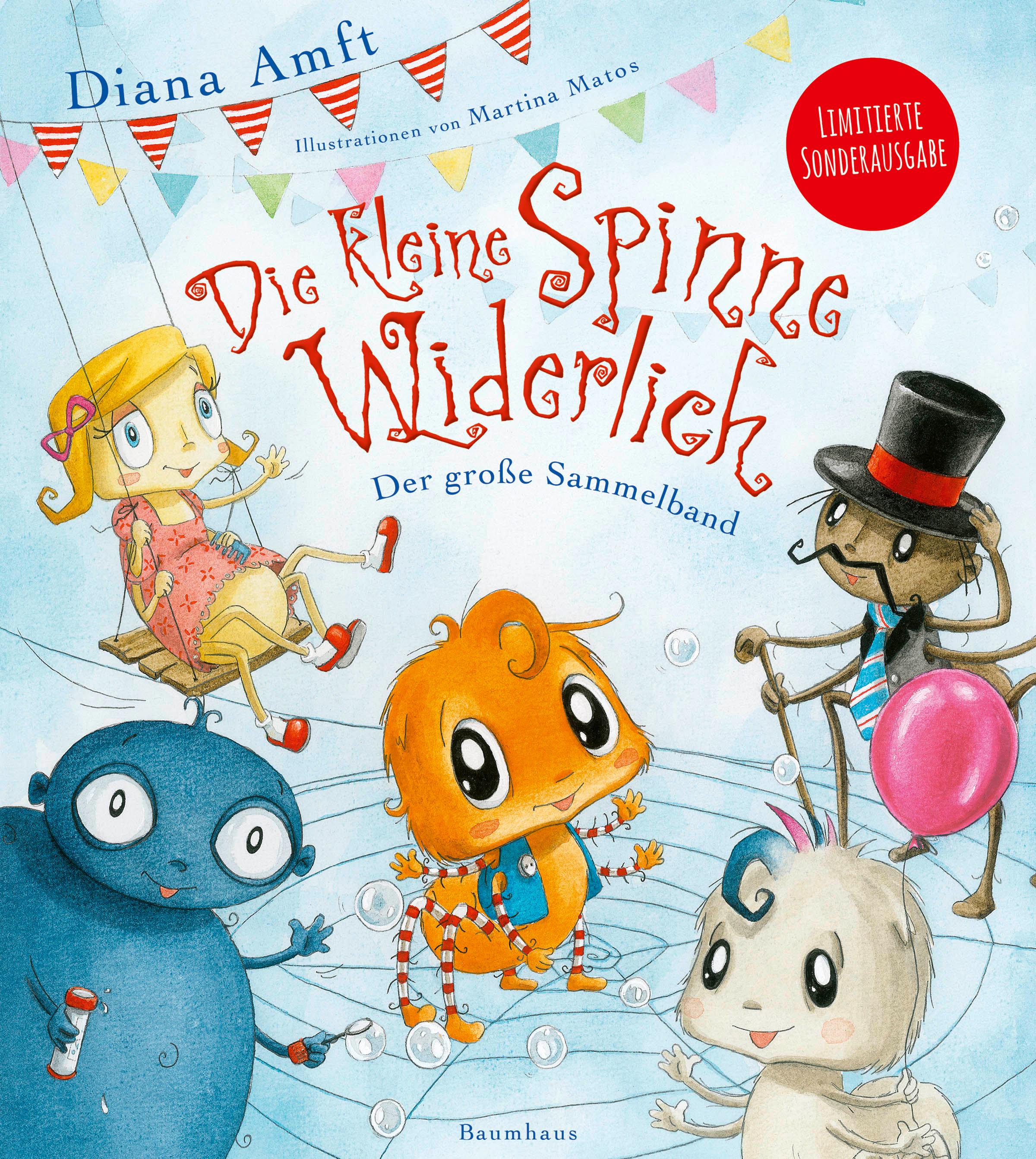 Vorderes Coverbild Die kleine Spinne Widerlich - Der große Sammelband