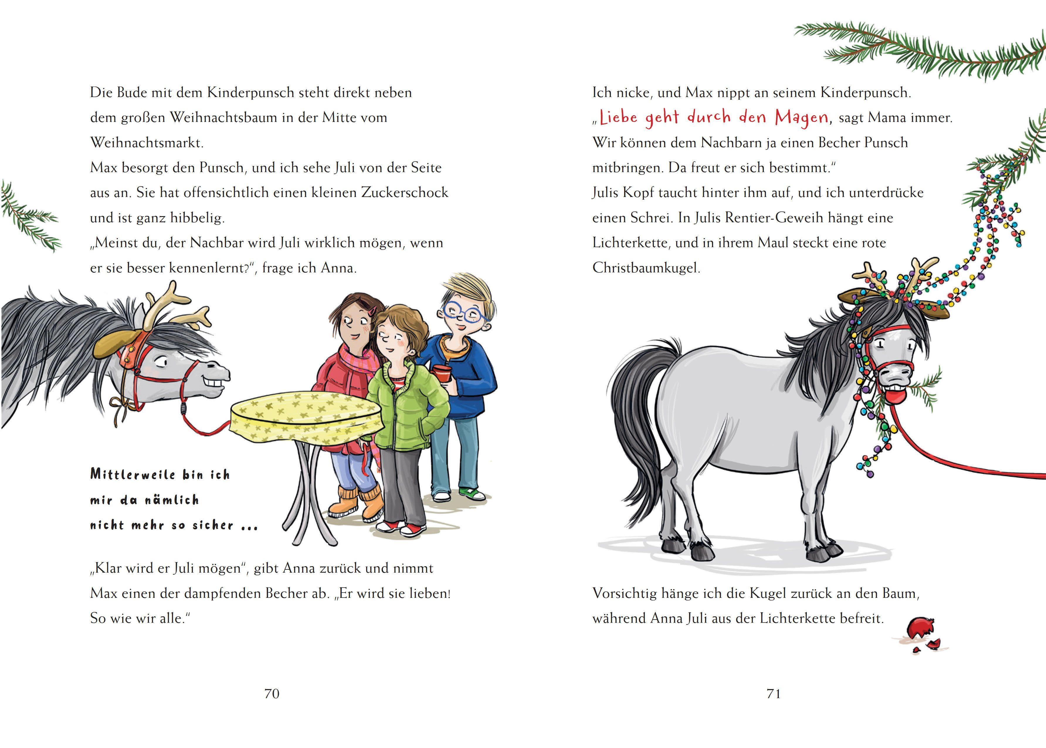 Beispielinhalt (Bild) Weihnachten mit Juli