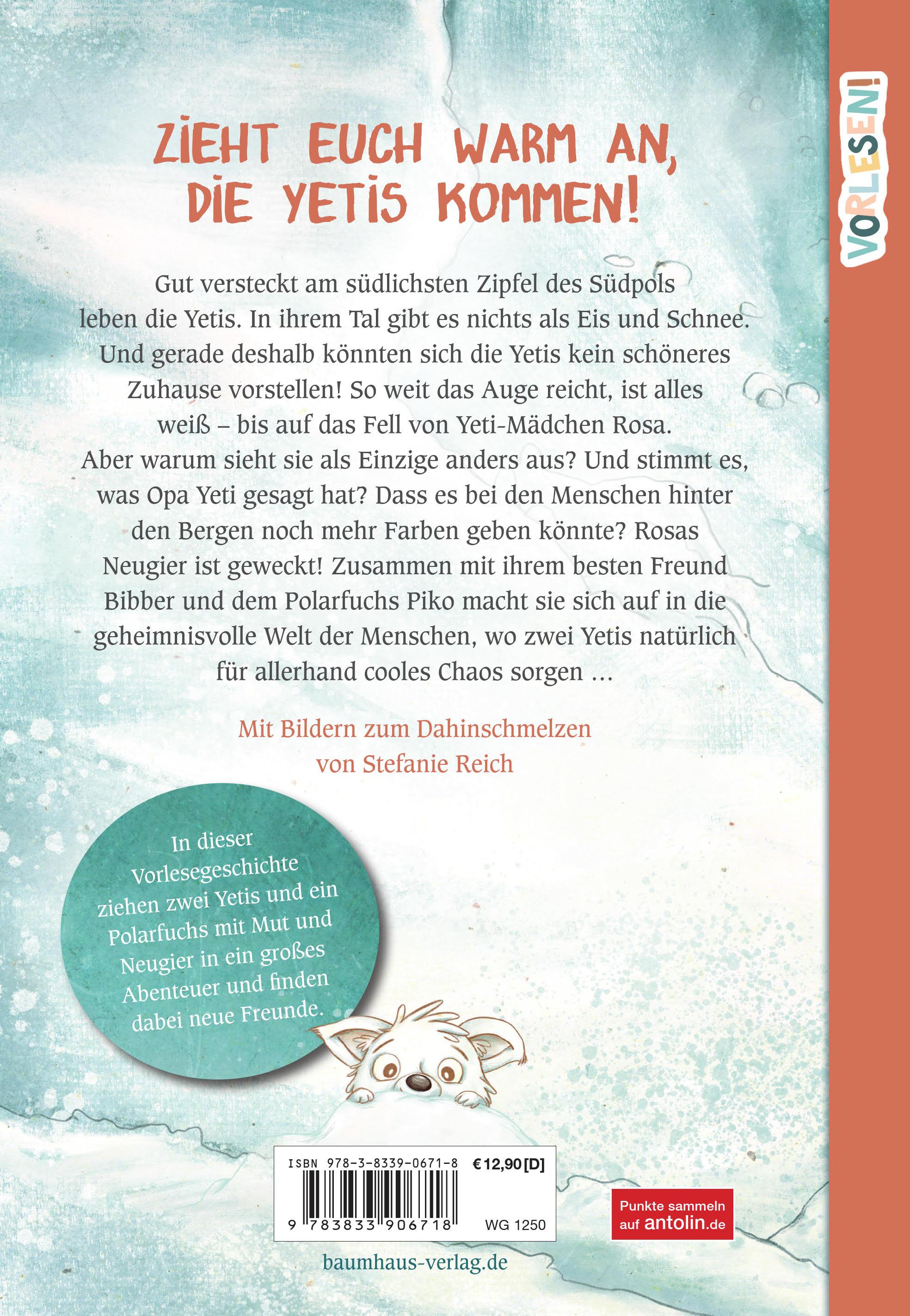 Beispielinhalt (Bild) Die Yetis sind los! - Verflixt und zugeschneit (Band 1)