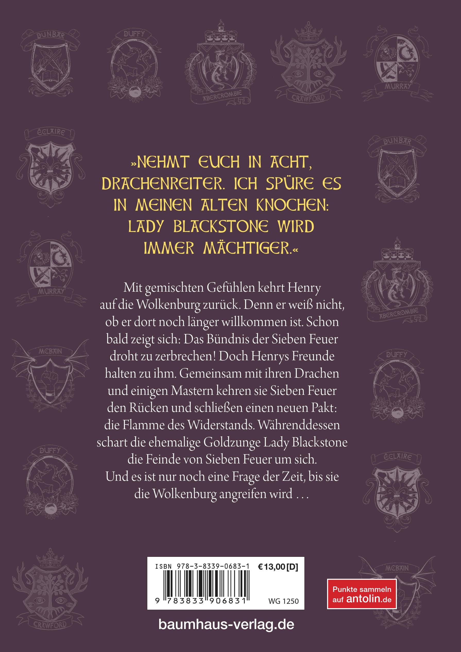 Beispielinhalt (Bild) Die geheime Drachenschule - Die Rebellion der Drachenreiter