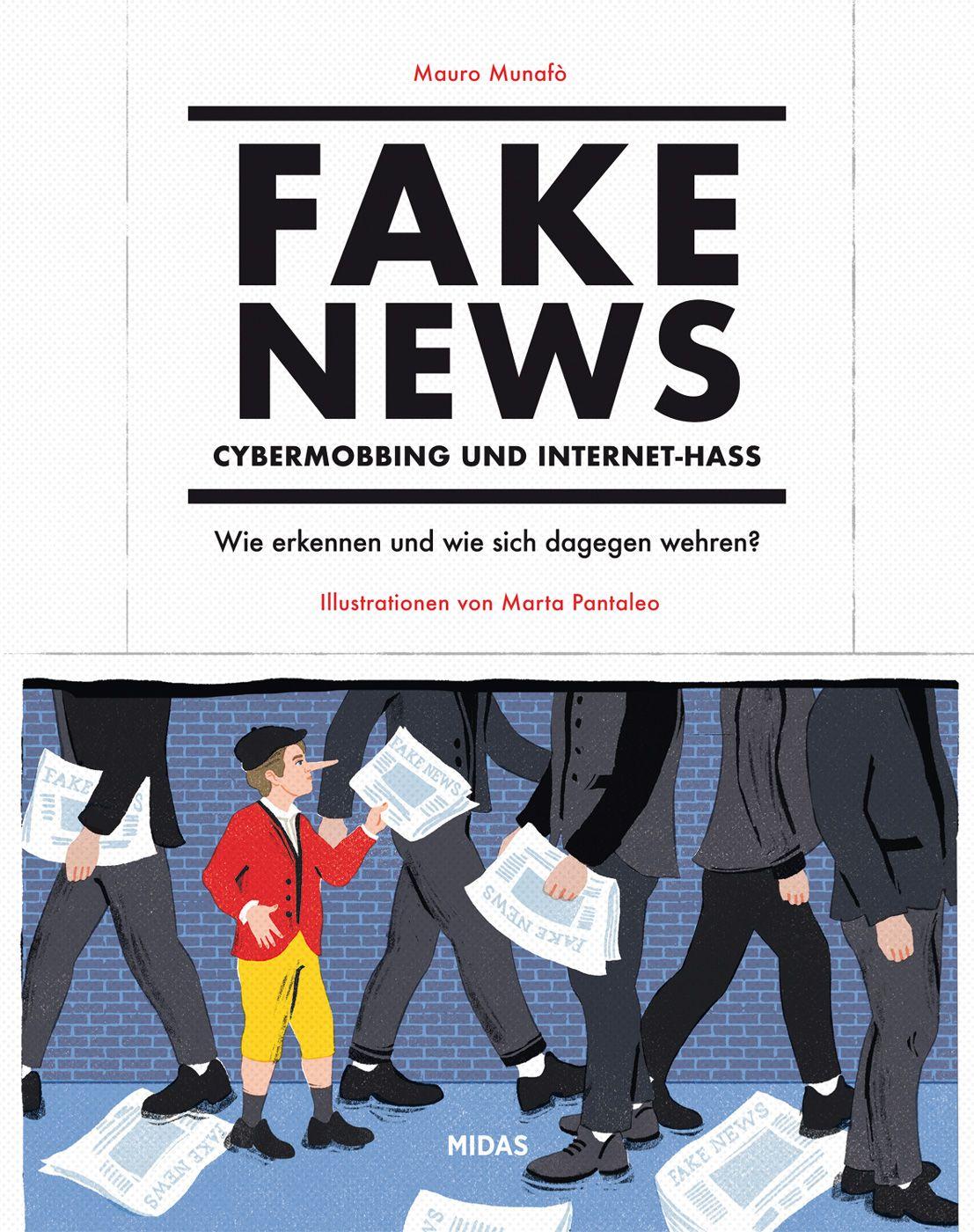 Vorderes Coverbild Fake News - Cybermobbing - Internet-Hass