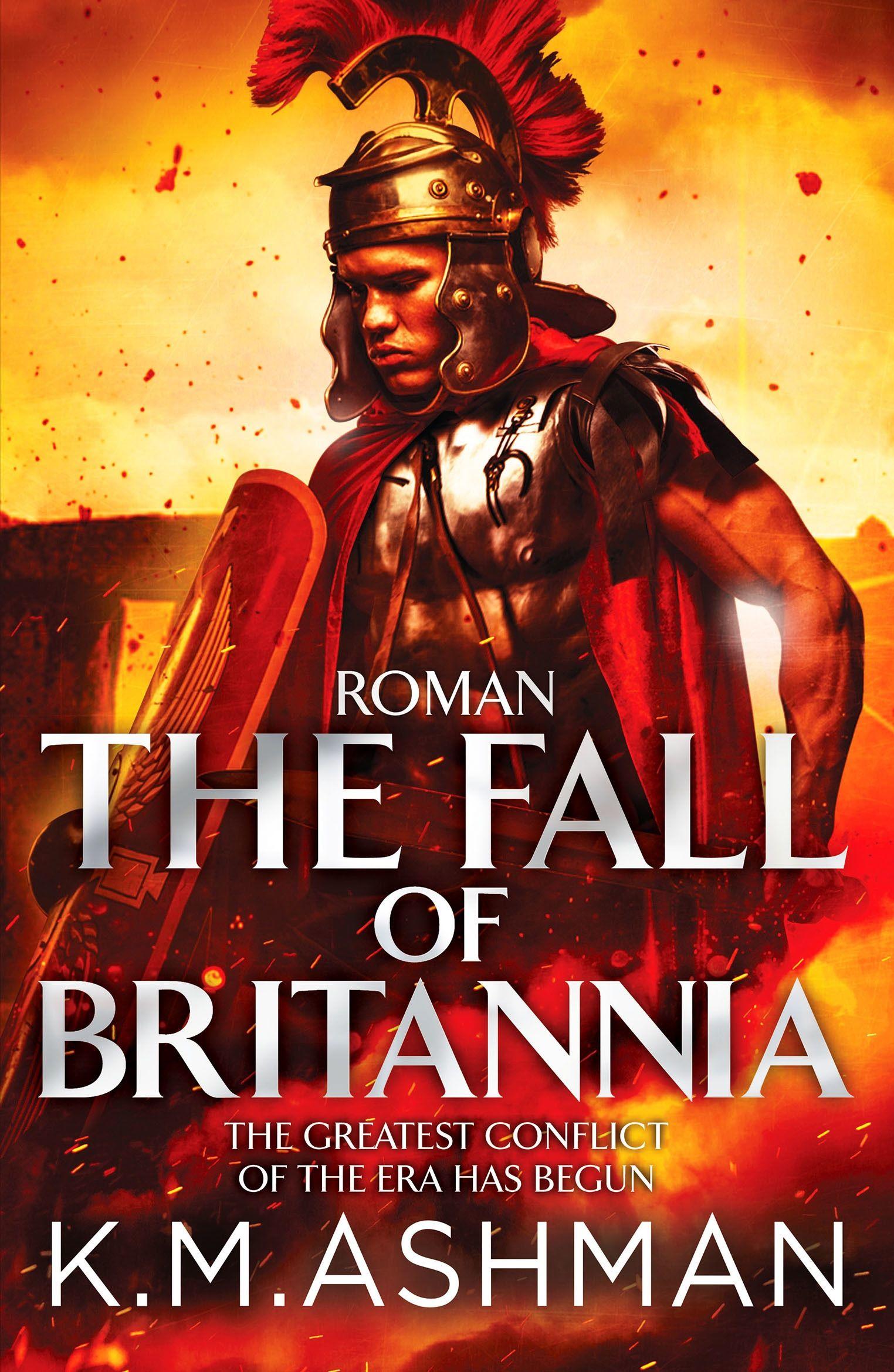 Vorderes Coverbild Roman - The Fall of Britannia