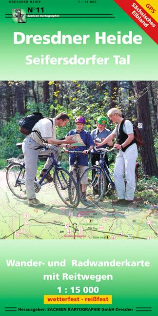 Vorderes Coverbild Dresdner Heide und Seifersdorfer Tal 1 : 15 000