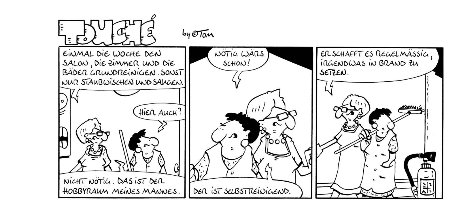 Beispielinhalt (Bild) TOM Touché 8500: Comicstrips und Cartoons