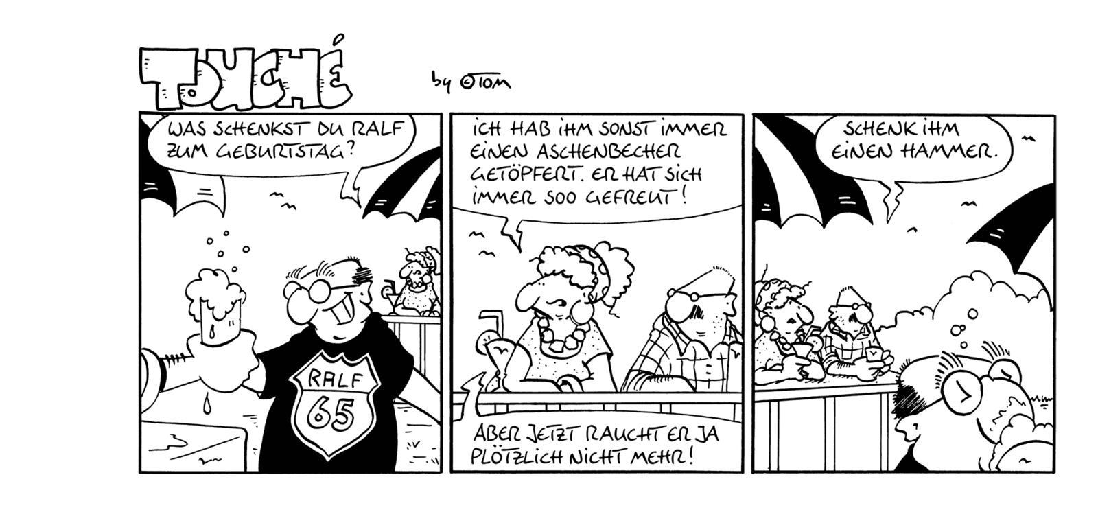 Beispielinhalt (Bild) TOM Touché 8500: Comicstrips und Cartoons