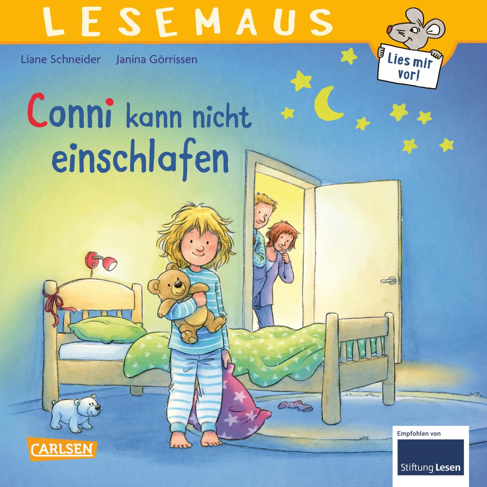 Vorderes Coverbild LESEMAUS 78: Conni kann nicht einschlafen