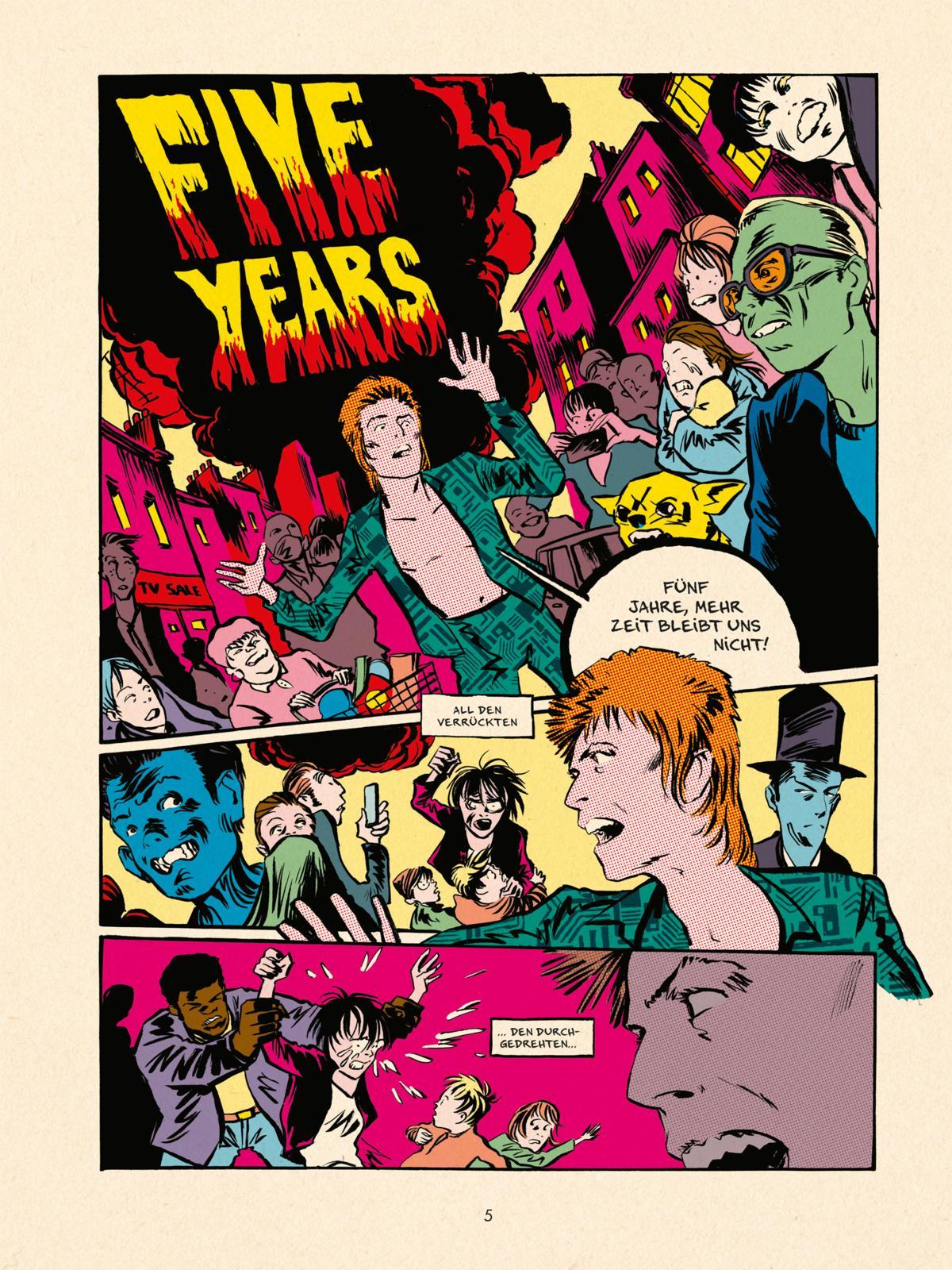 Beispielinhalt (Bild) Starman - David Bowie's Ziggy Stardust Years
