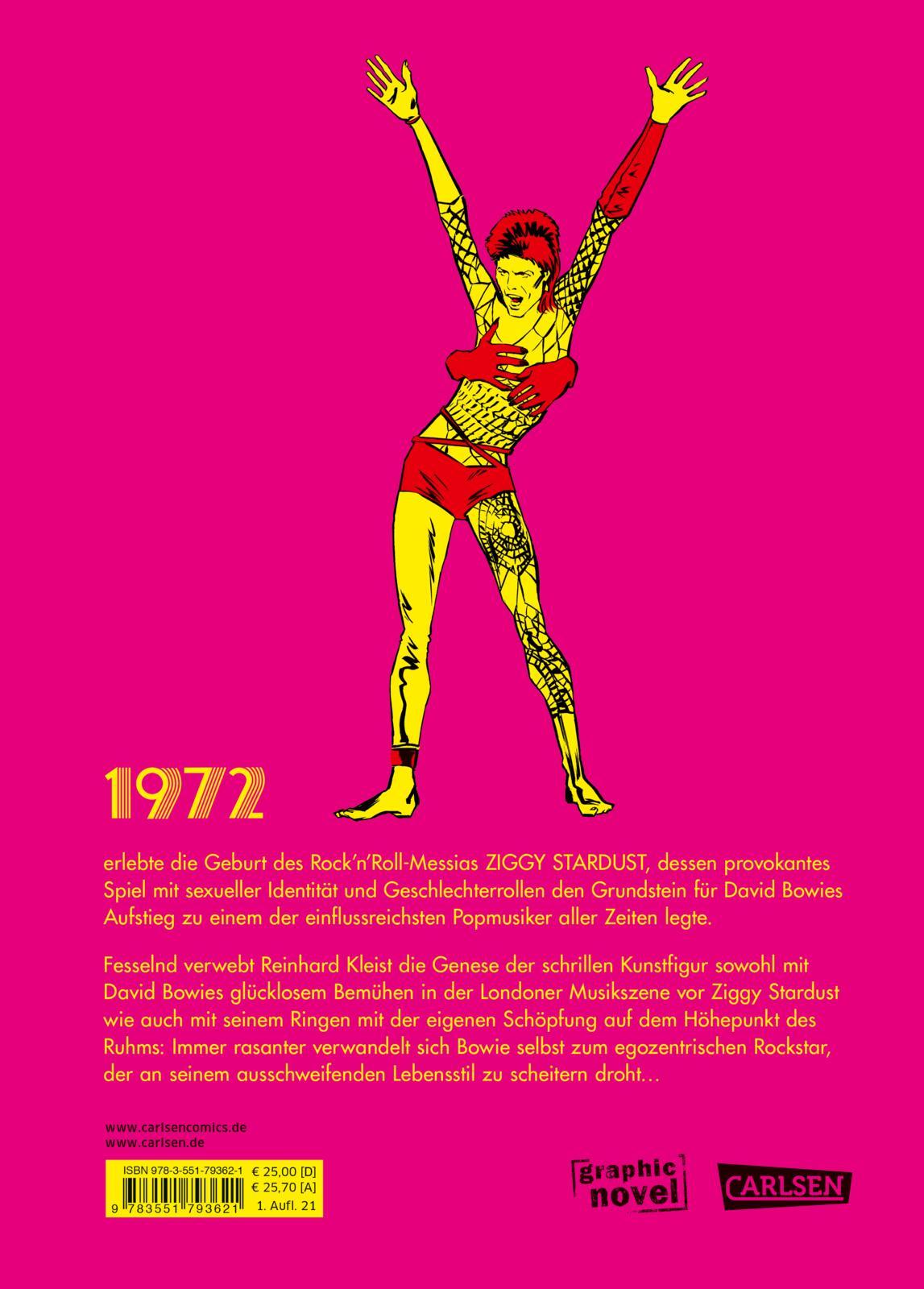 Rückseitencover Starman - David Bowie's Ziggy Stardust Years