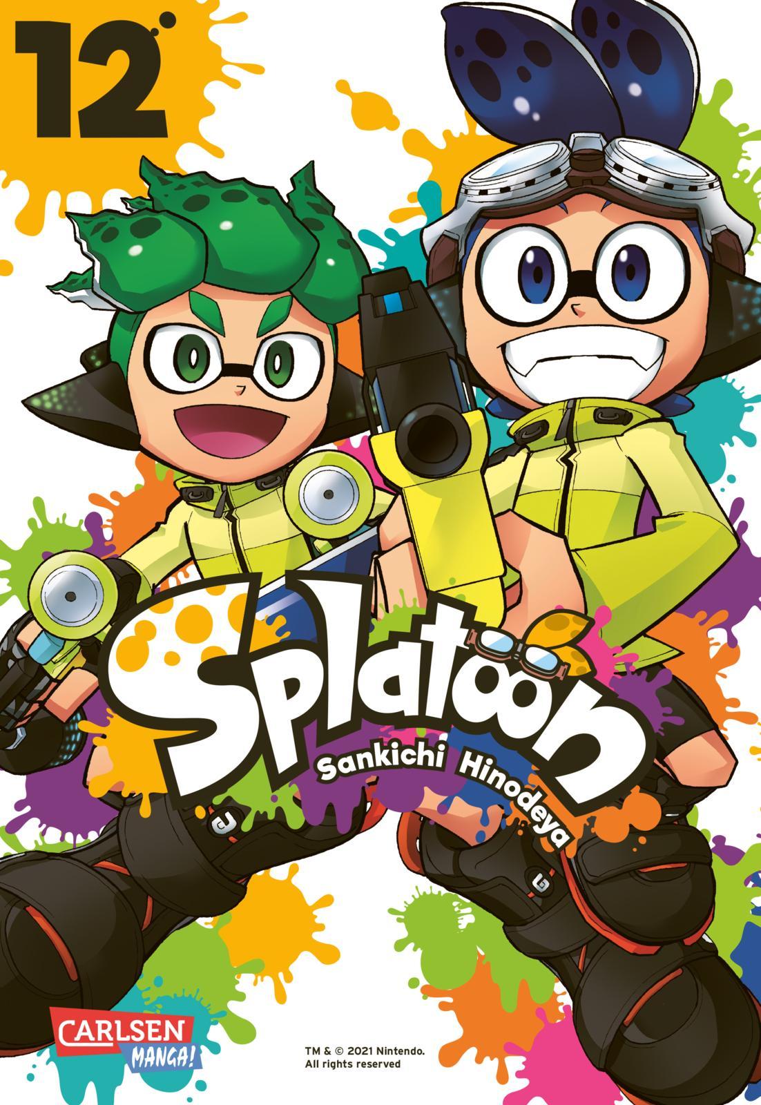 Vorderes Coverbild Splatoon 12