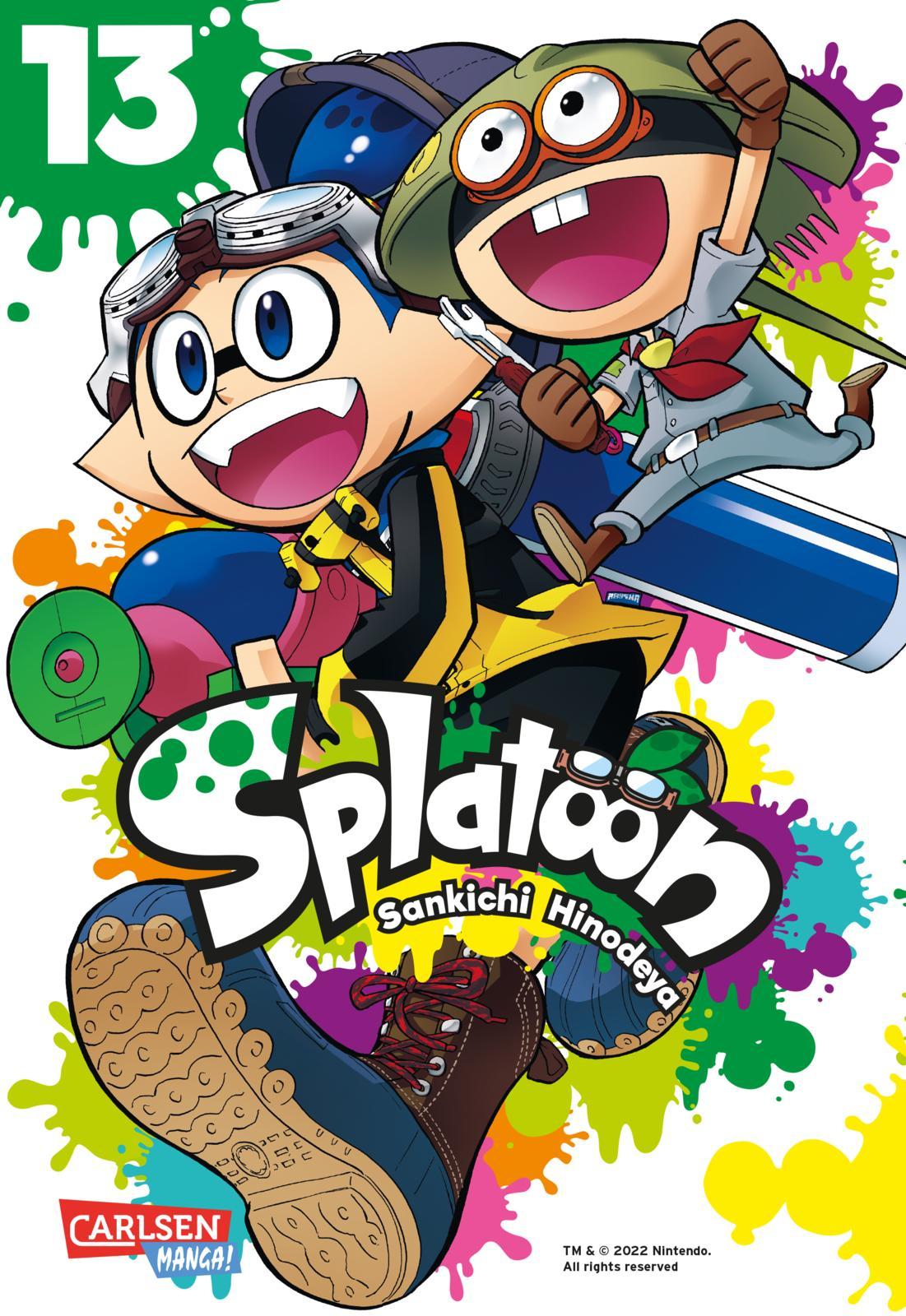 Vorderes Coverbild Splatoon 13