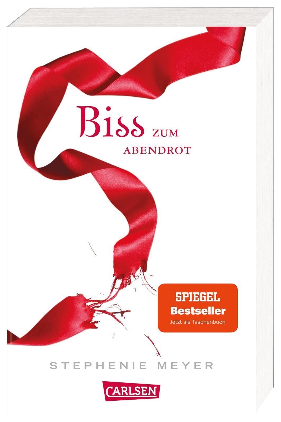 Vorderes Coverbild Biss zum Abendrot (Bella und Edward 3)