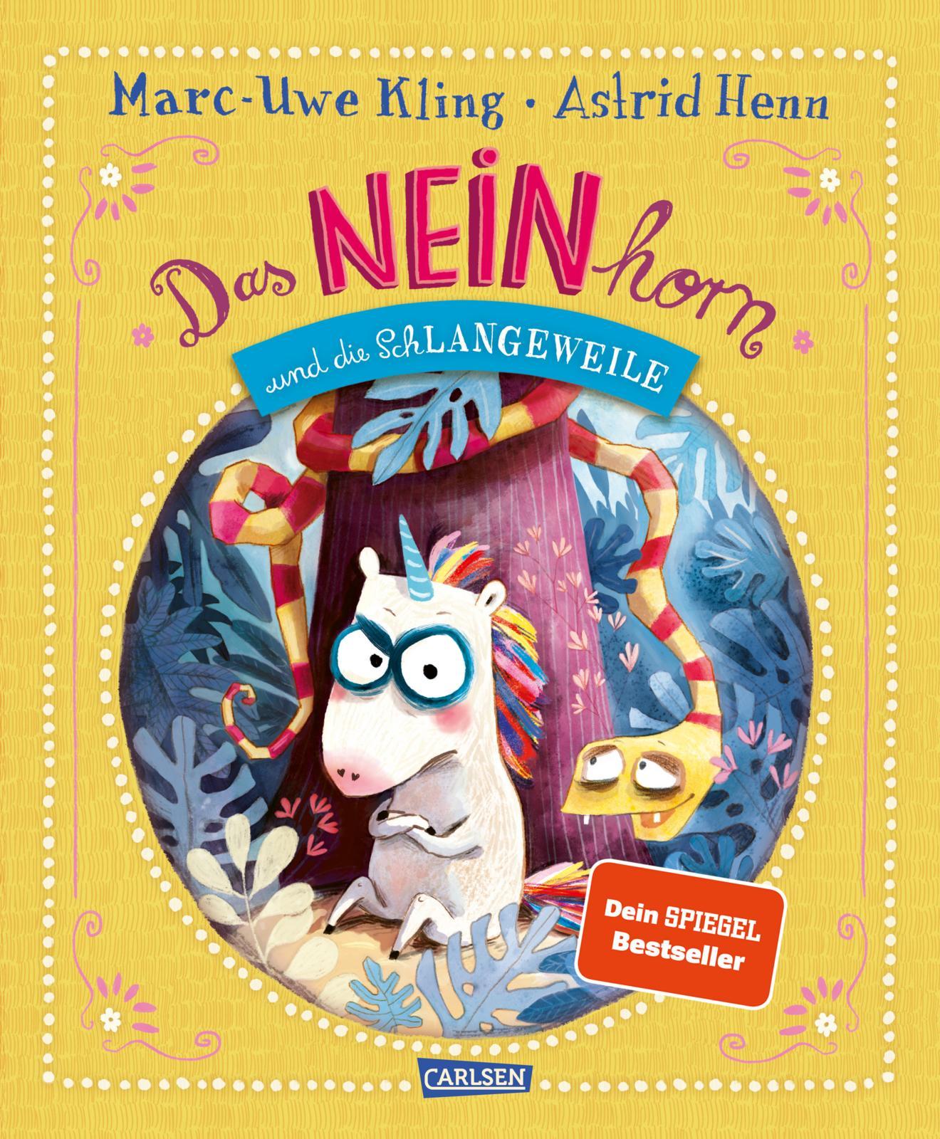 Vorderes Coverbild Das NEINhorn und die SchLANGEWEILE