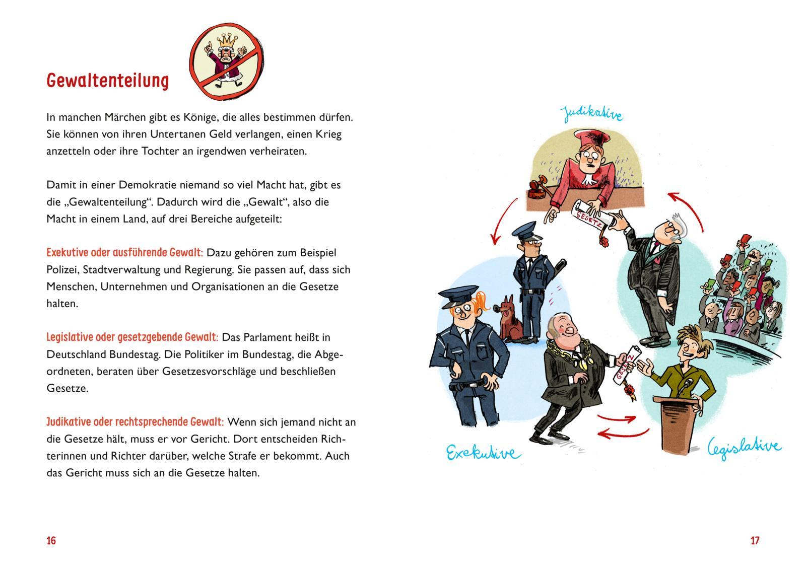 Beispielinhalt (Bild) Demokratie für Einsteiger