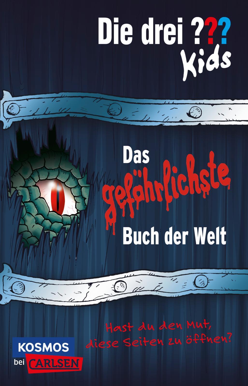 Vorderes Coverbild Die drei ??? Kids: Das gefährlichste Buch der Welt
