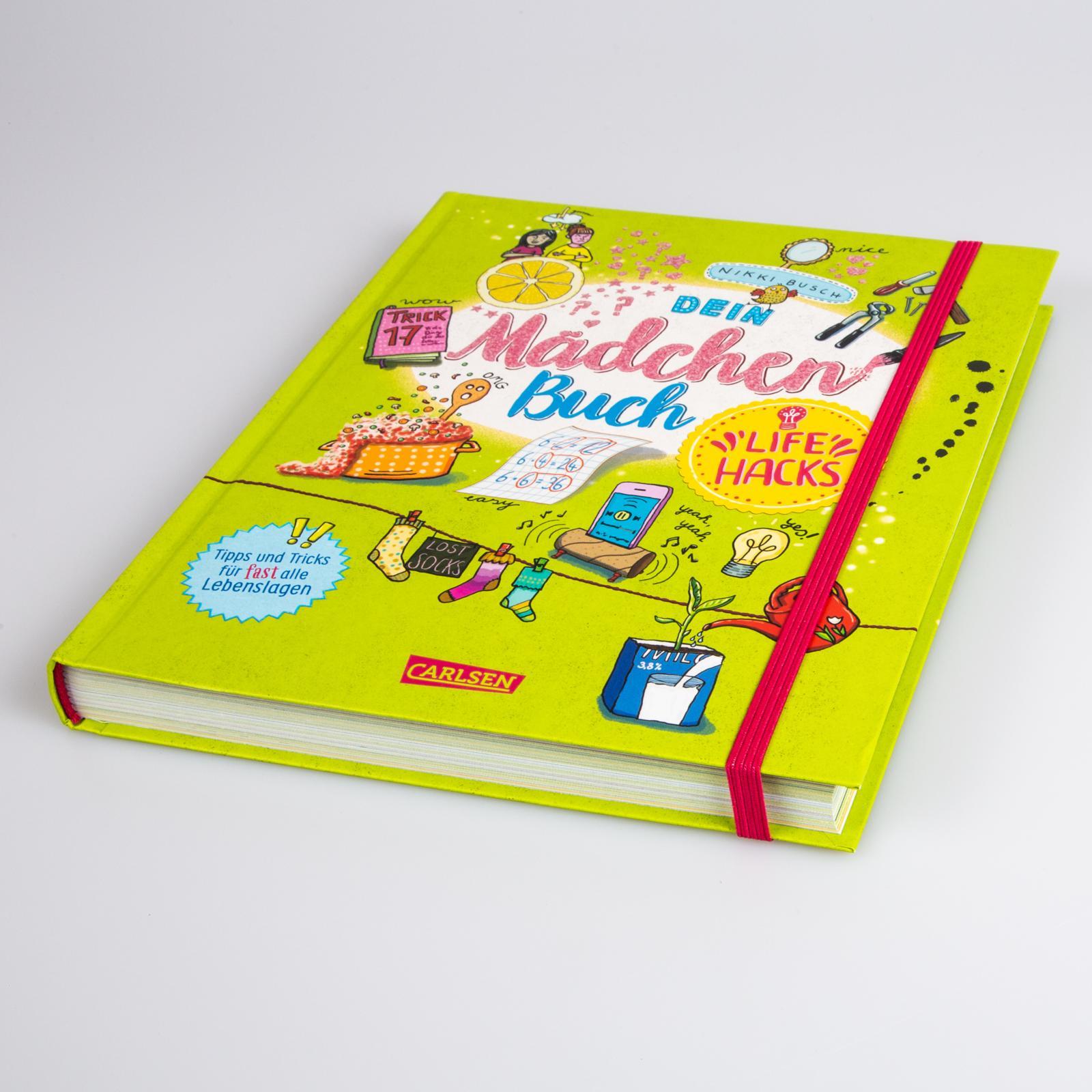 Beispielinhalt (Bild) #buch4you: Dein Mädchenbuch: Life Hacks