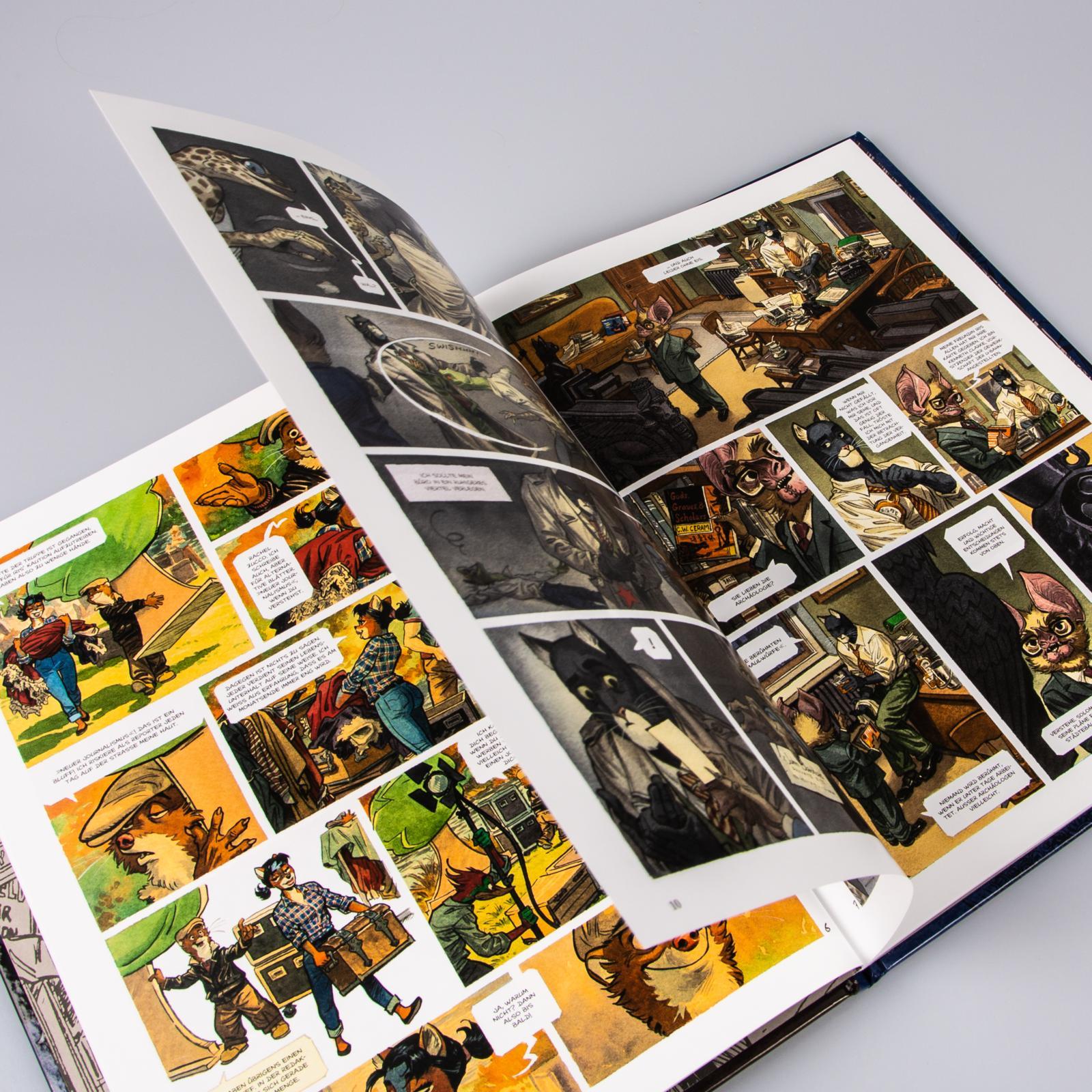 Beispielinhalt (Bild) Blacksad 6: Wenn alles fällt - Teil 1