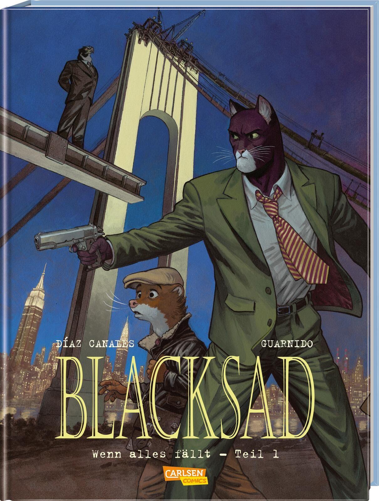 Vorderes Coverbild Blacksad 6: Wenn alles fällt - Teil 1